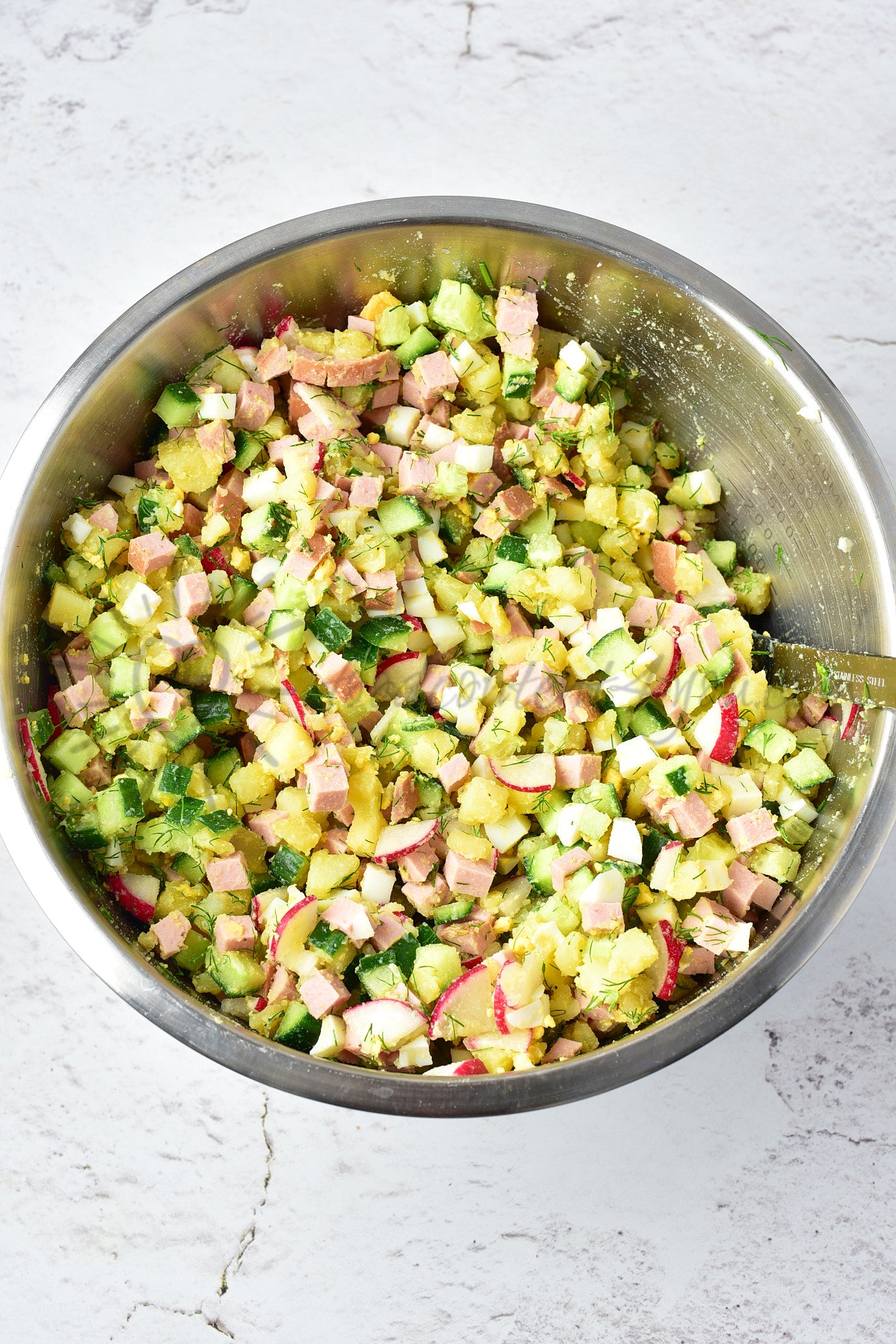 Okroshka (Russian cold soup) - Set 3 of 5
