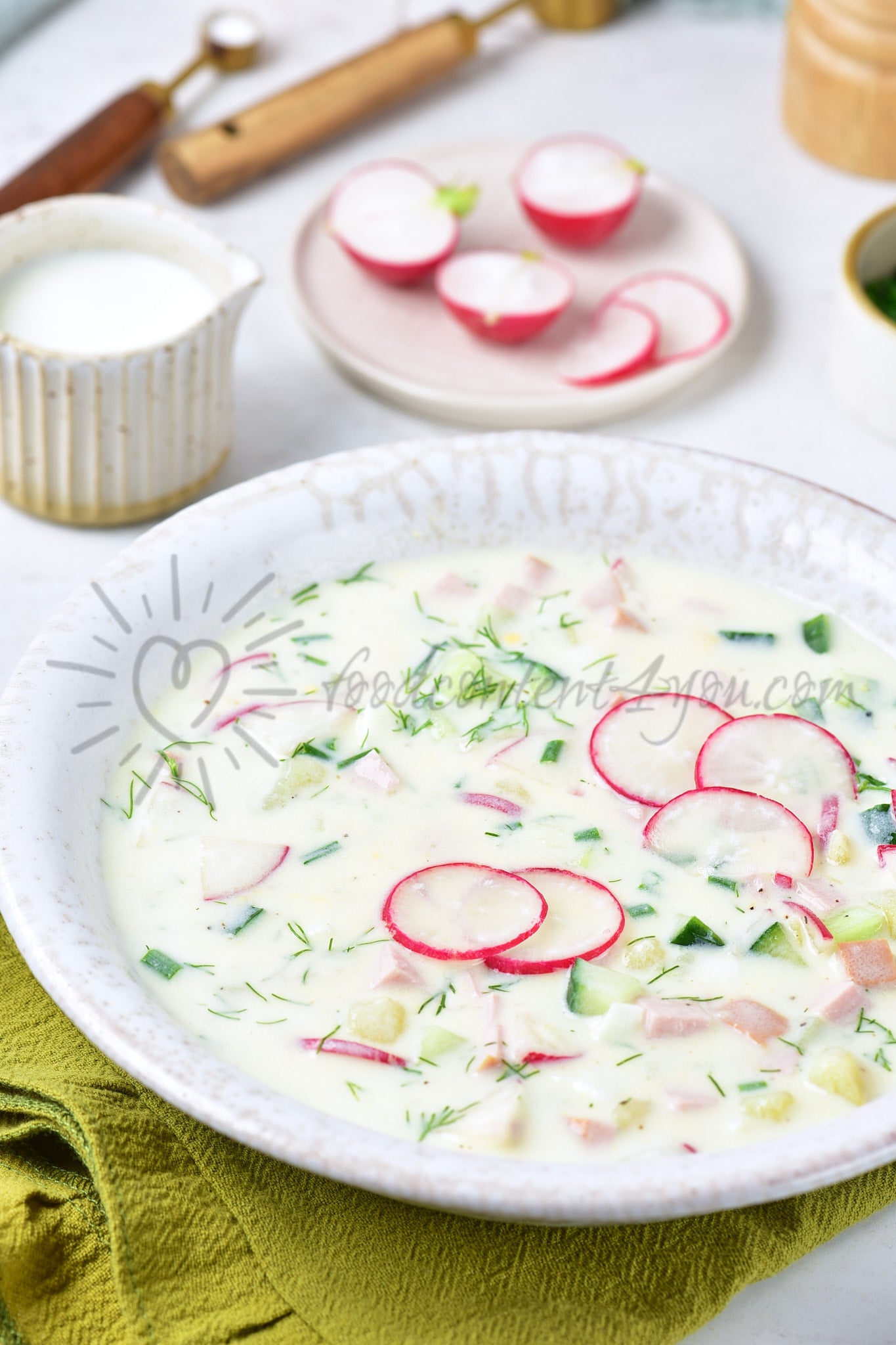 Okroshka (Russian cold soup) - Set 2 of 5
