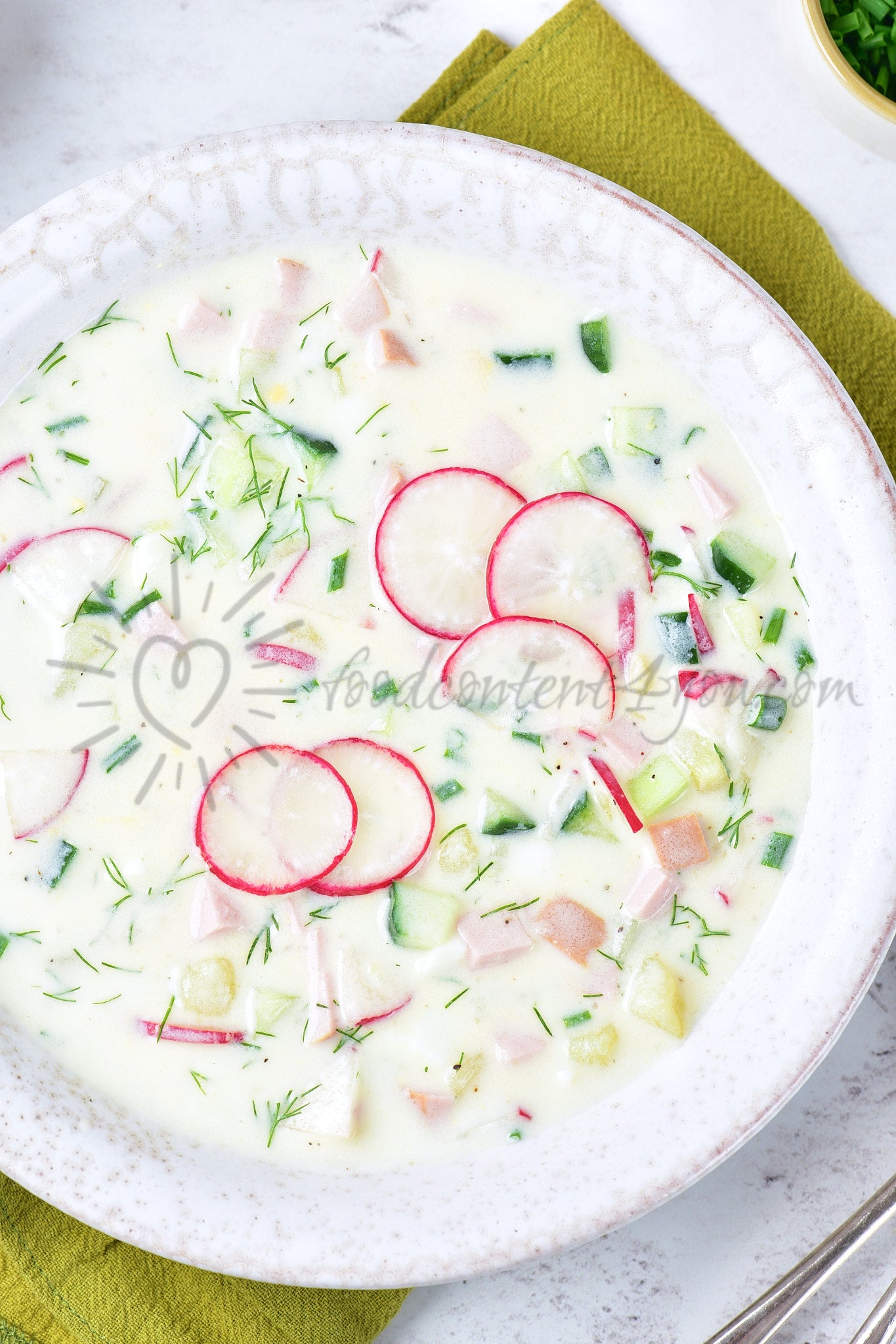 Okroshka (Russian cold soup) - Set 2 of 5