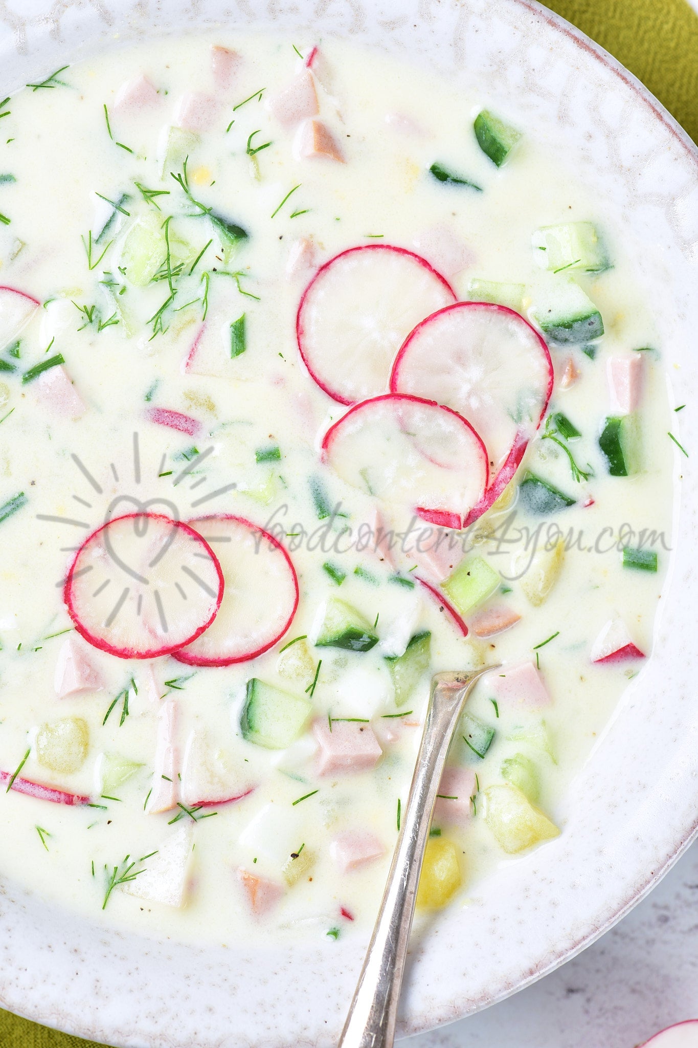 Okroshka (Russian cold soup) - Set 2 of 5