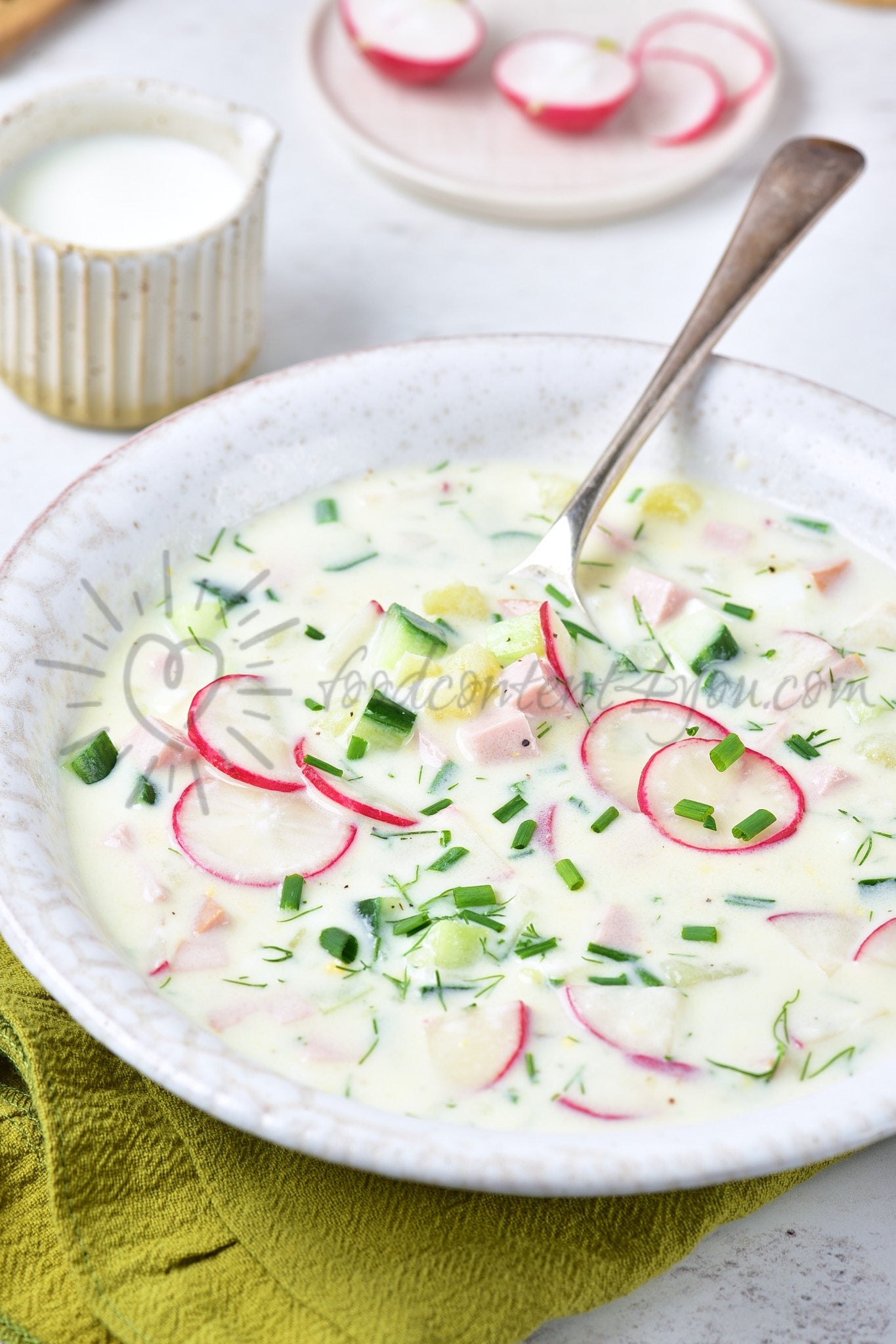 Okroshka (Russian cold soup) - Set 2 of 5