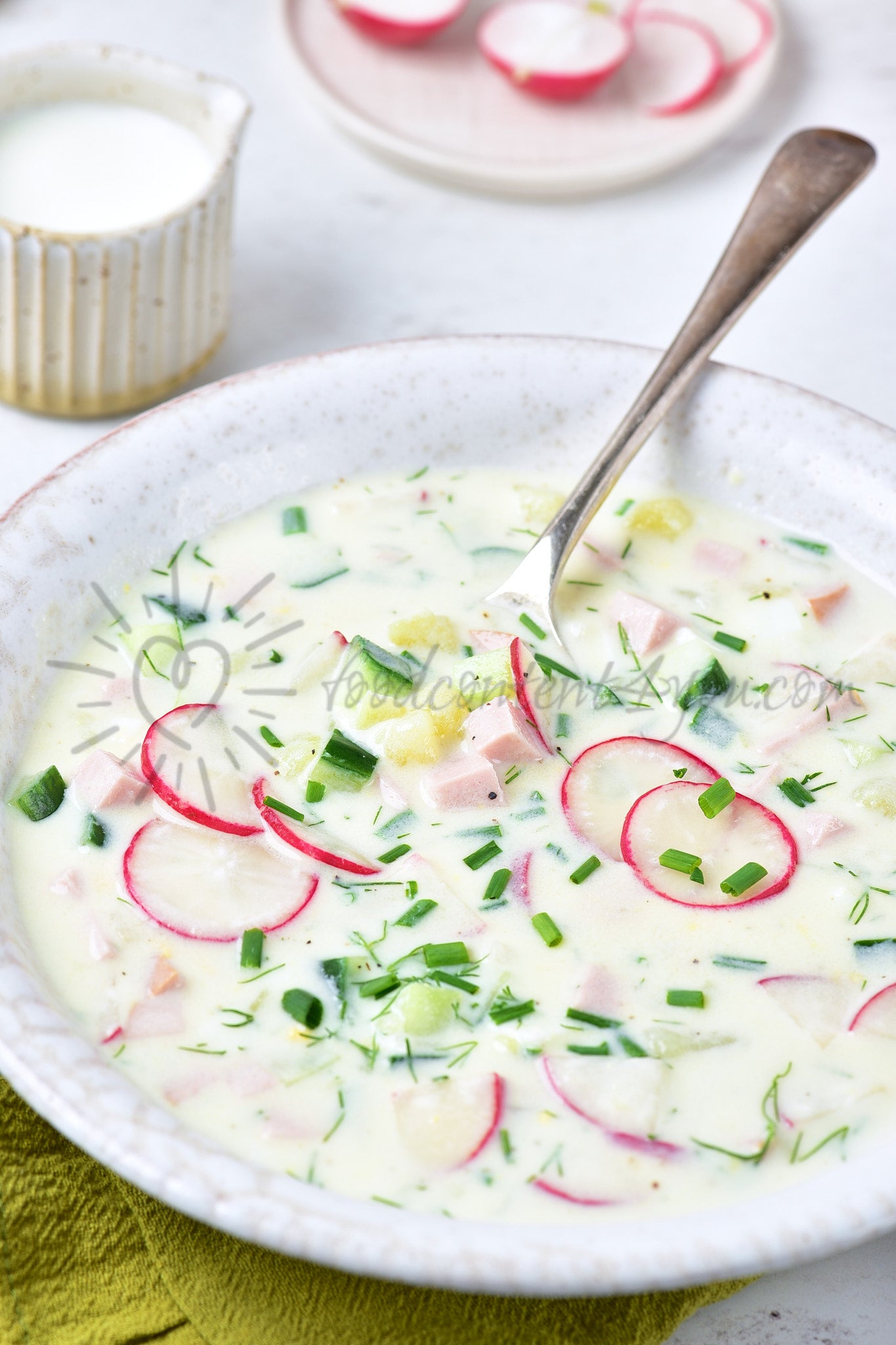 Okroshka (Russian cold soup) - Set 2 of 5