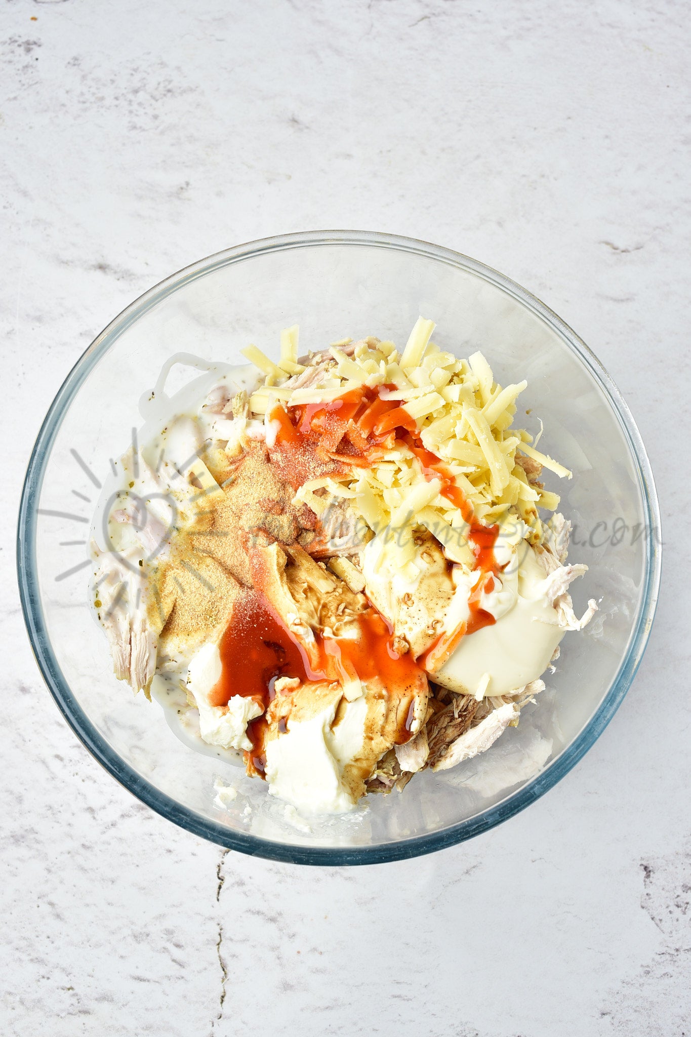 Lazy Turkey Buffalo Dip - Set 3 of 5
