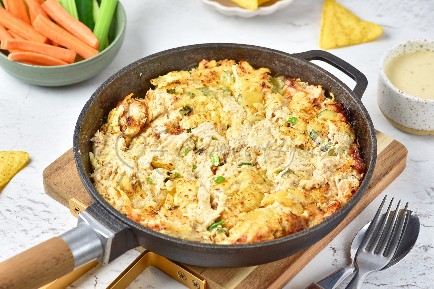 Lazy Turkey Buffalo Dip - Set 3 of 5