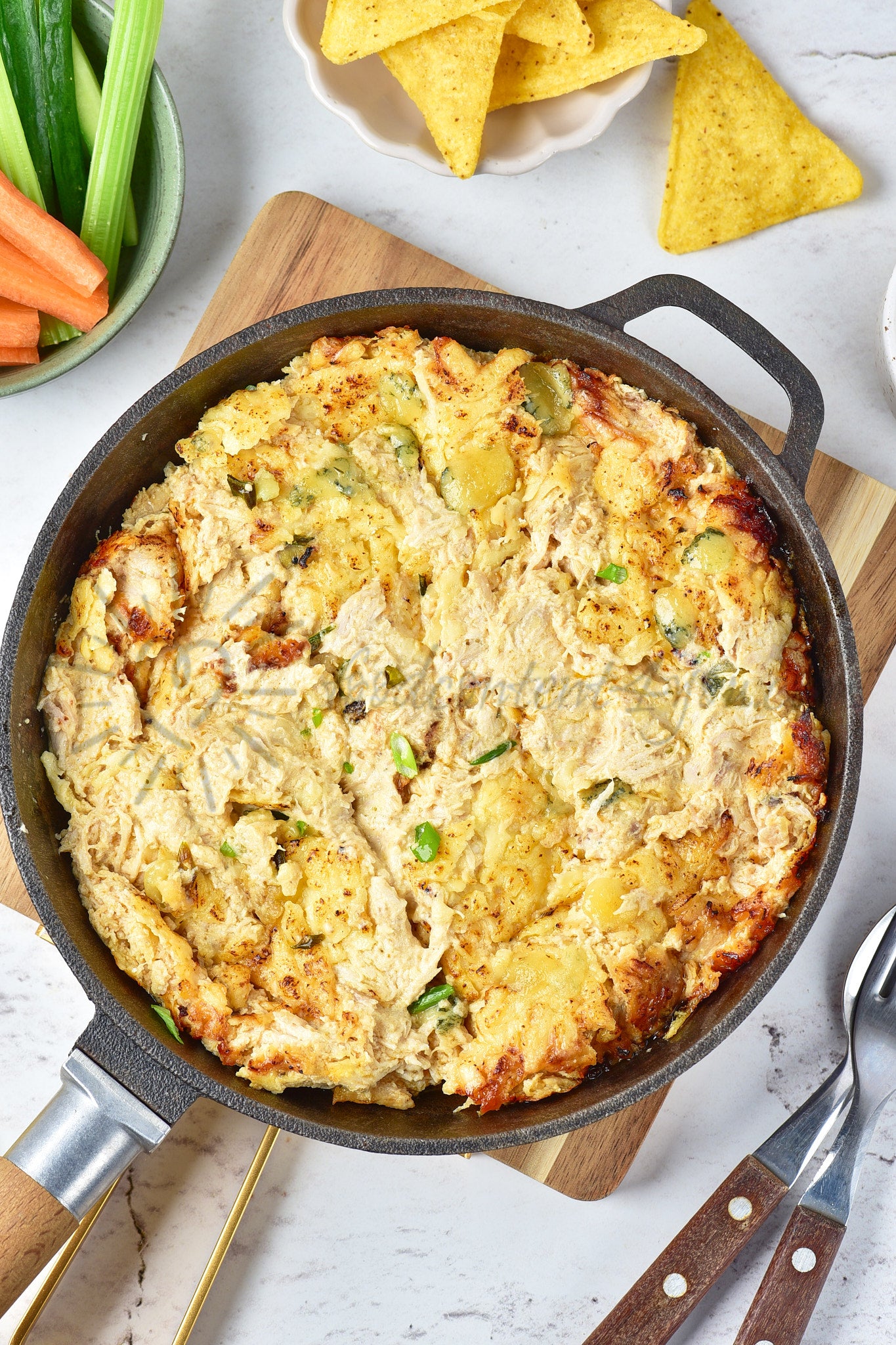 Lazy Turkey Buffalo Dip - Set 3 of 5
