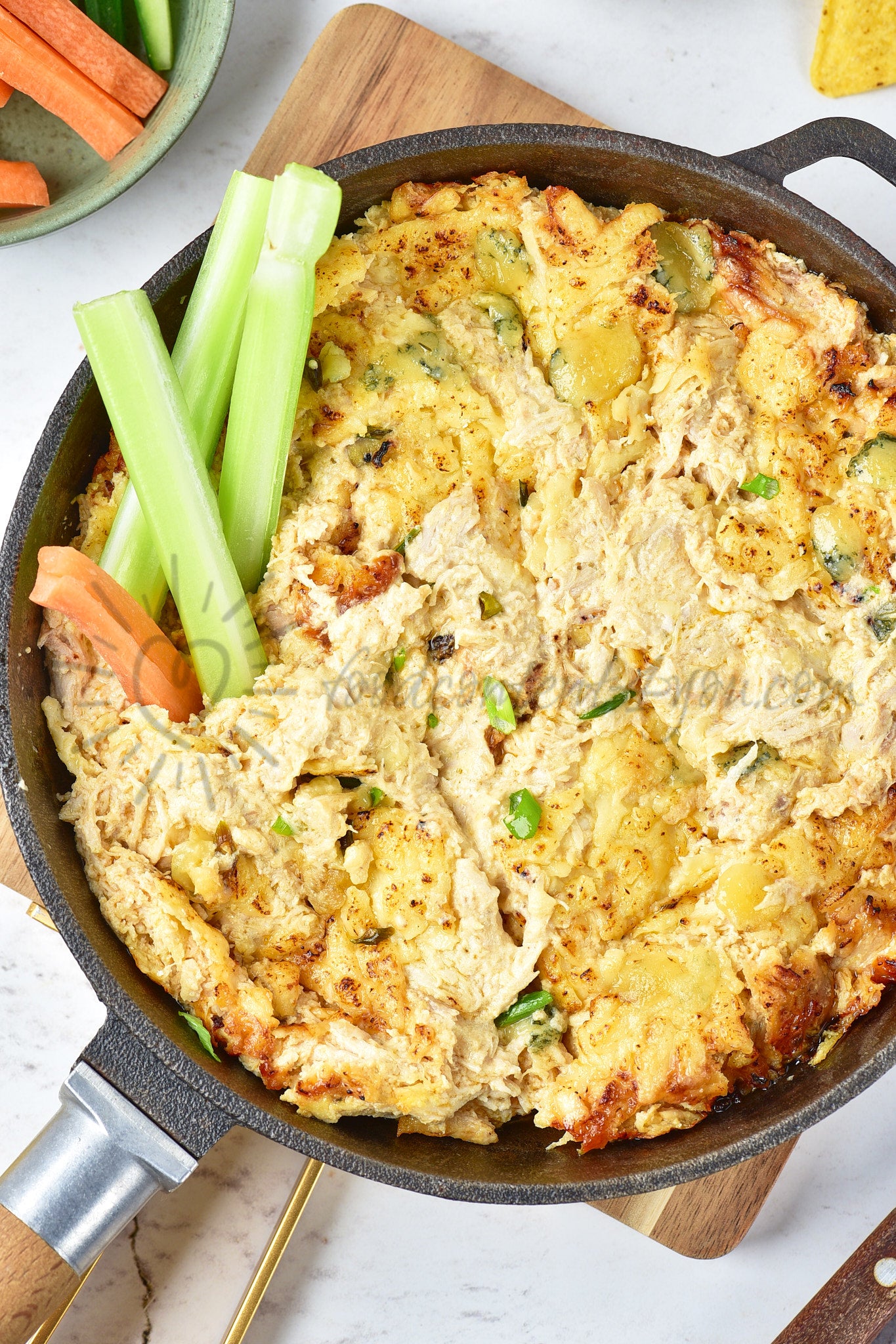 Lazy Turkey Buffalo Dip - Set 3 of 5