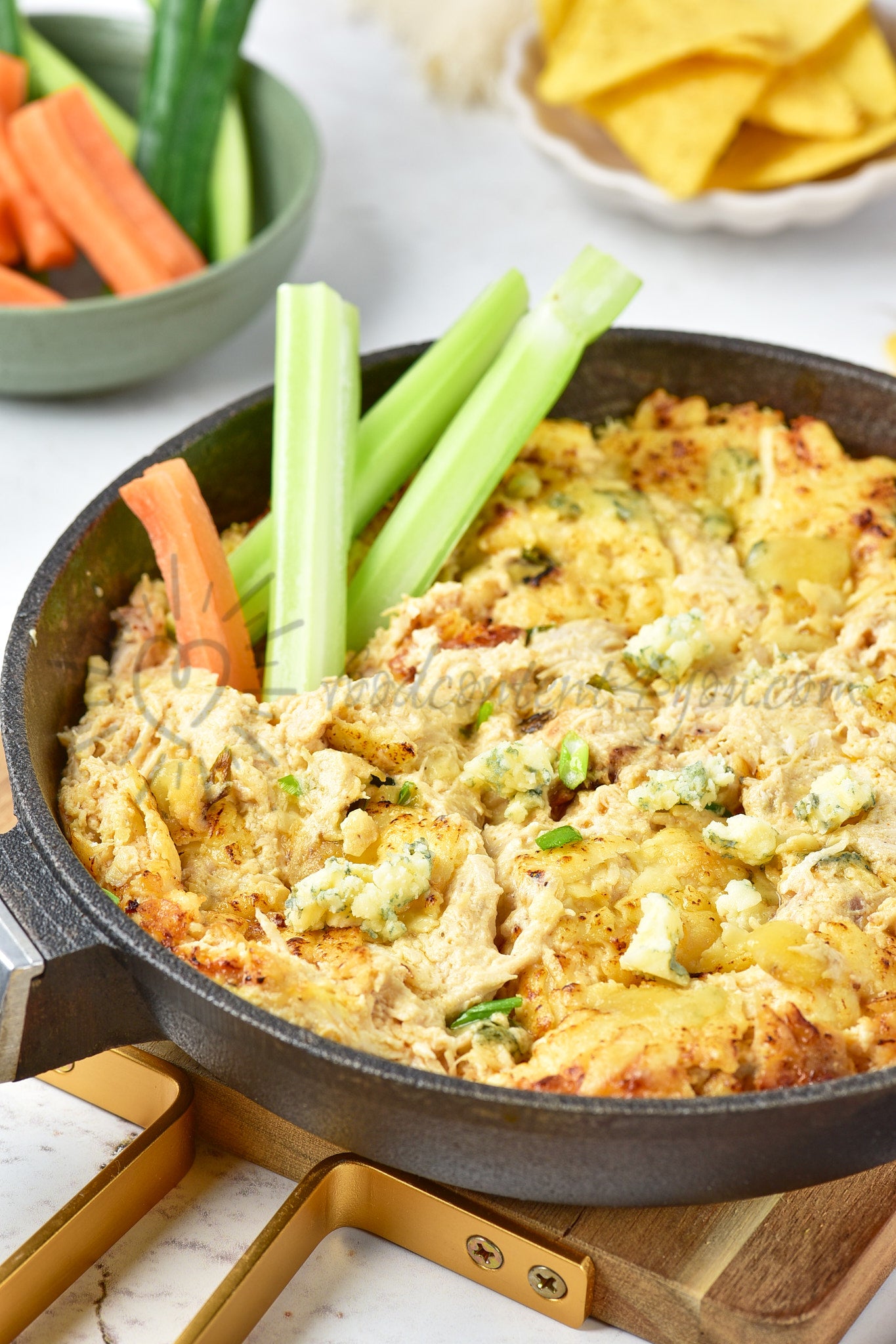 Lazy Turkey Buffalo Dip - Set 3 of 5