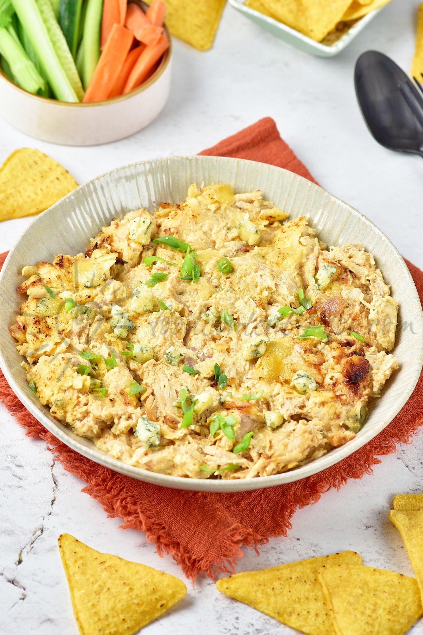Lazy Turkey Buffalo Dip - Set 4 of 5