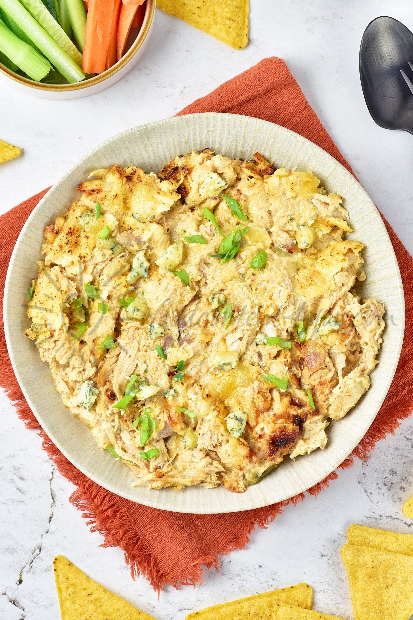 Lazy Turkey Buffalo Dip - Set 4 of 5
