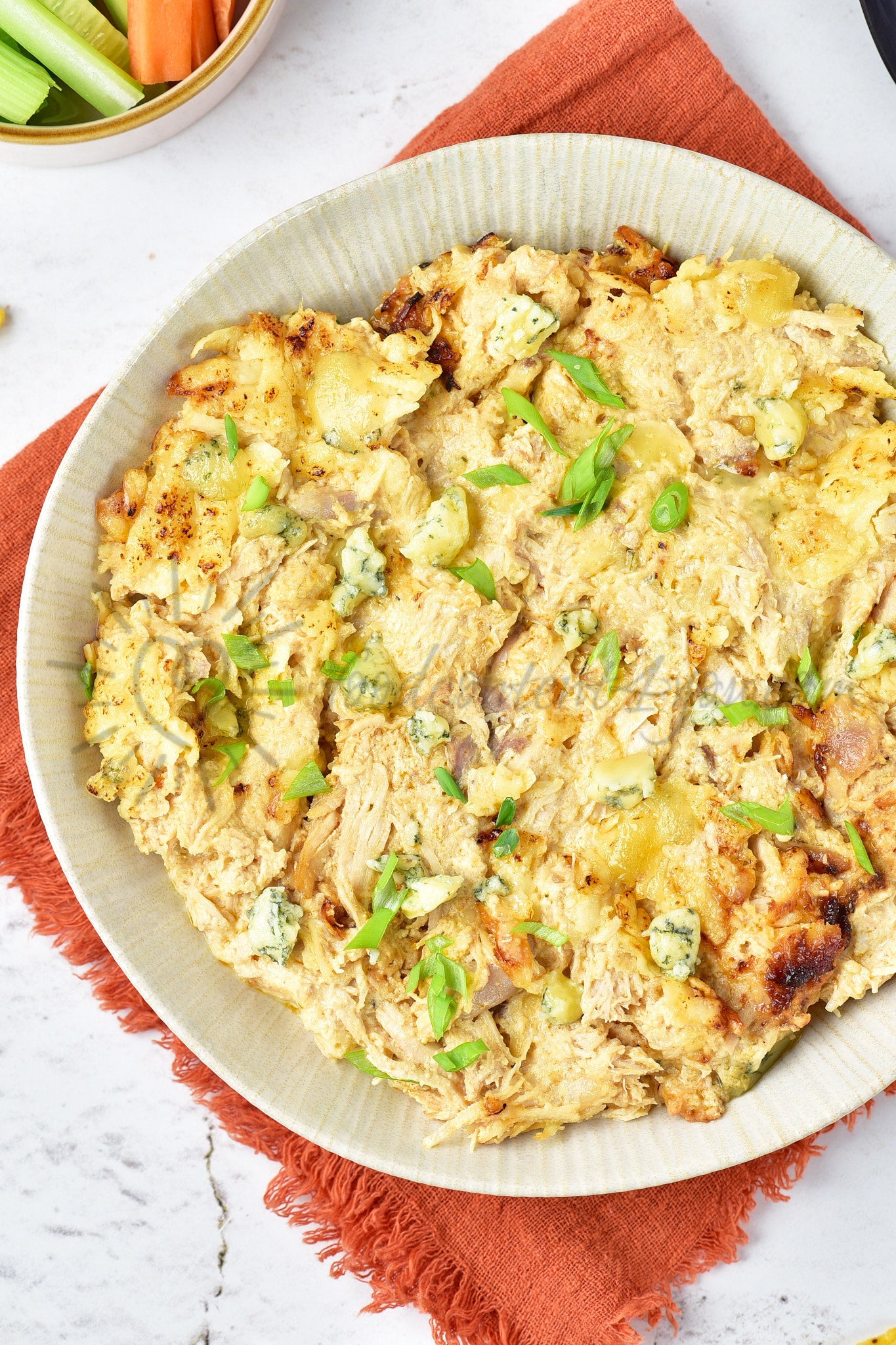 Lazy Turkey Buffalo Dip - Set 4 of 5