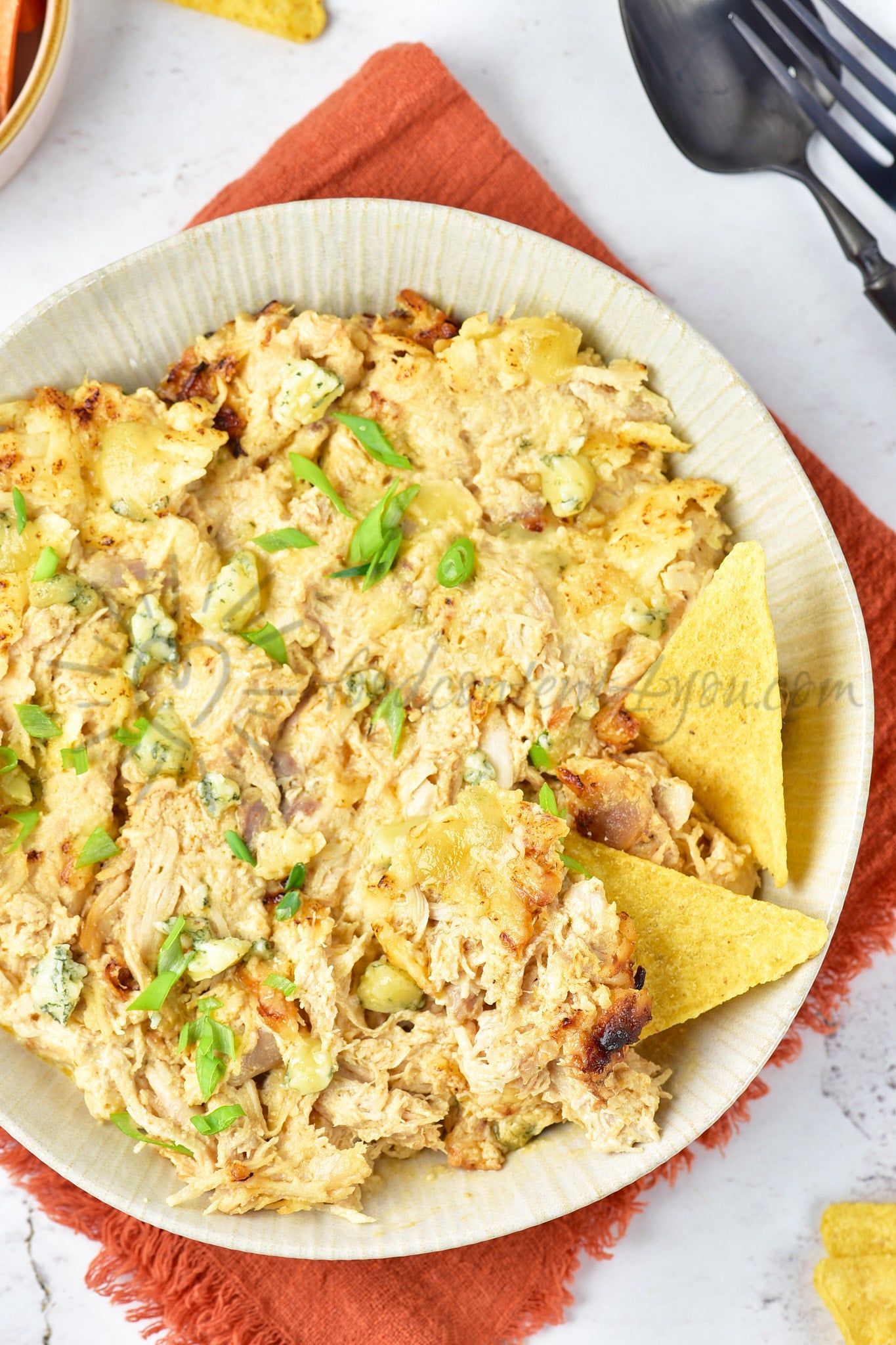 Lazy Turkey Buffalo Dip - Set 4 of 5