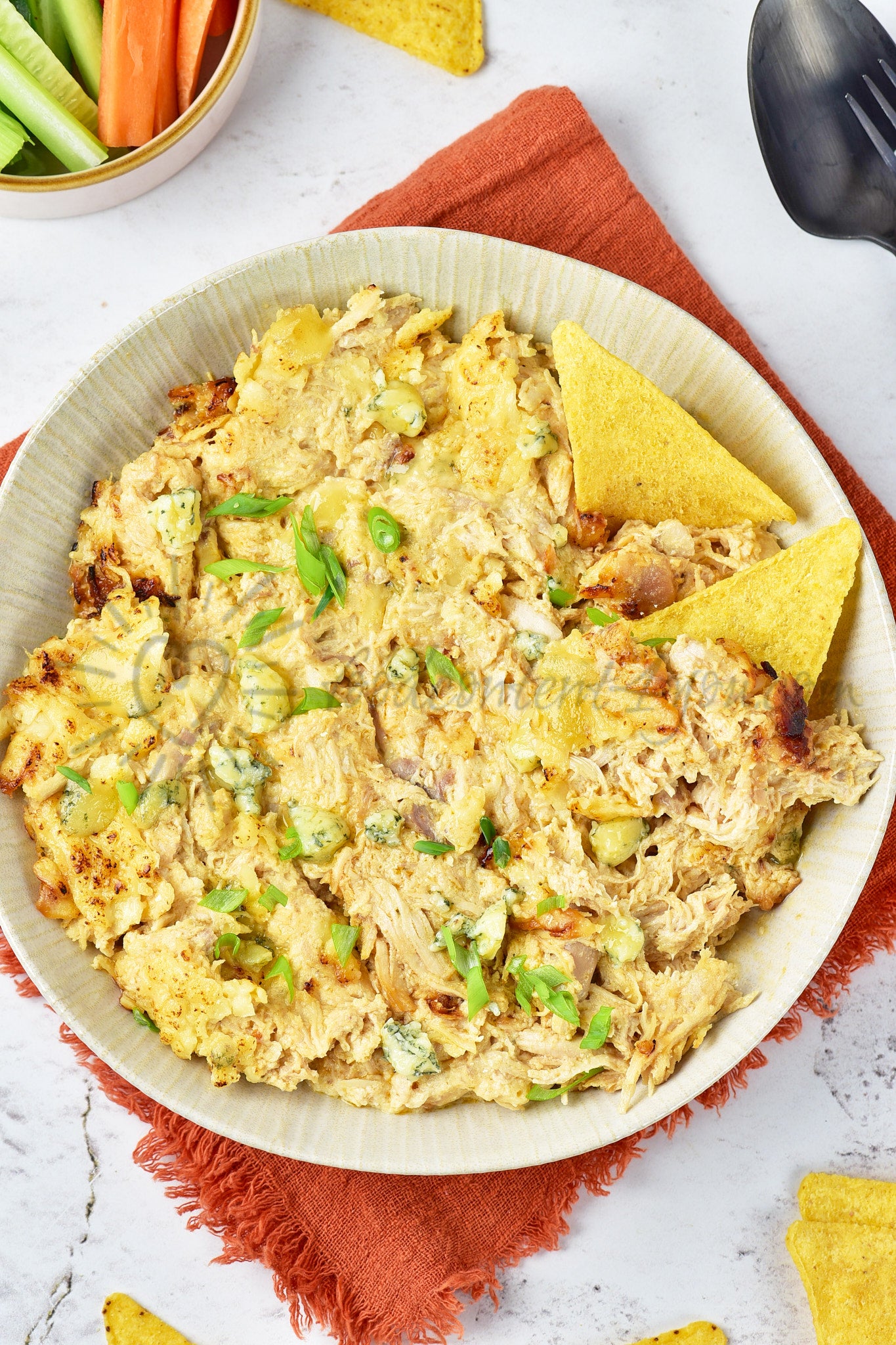Lazy Turkey Buffalo Dip - Set 4 of 5