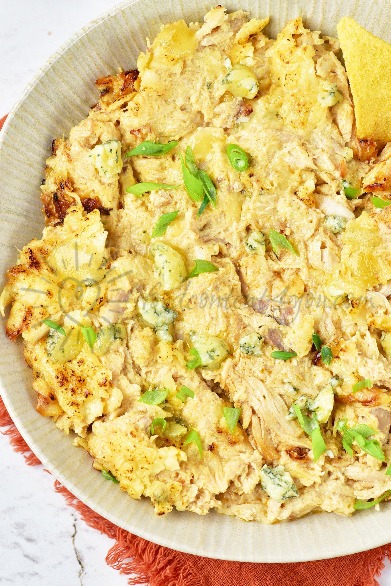 Lazy Turkey Buffalo Dip - Set 4 of 5