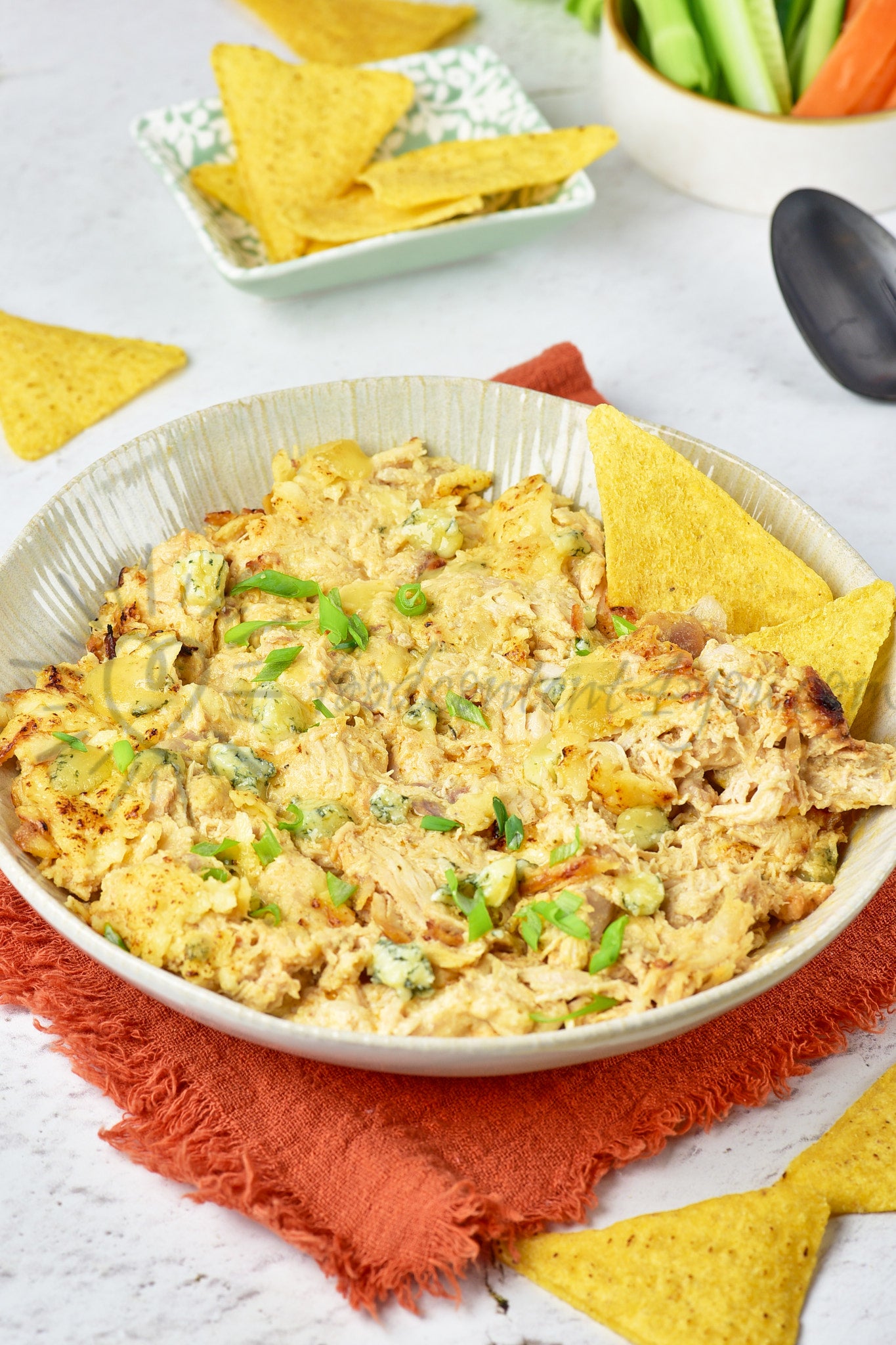 Lazy Turkey Buffalo Dip - Set 4 of 5