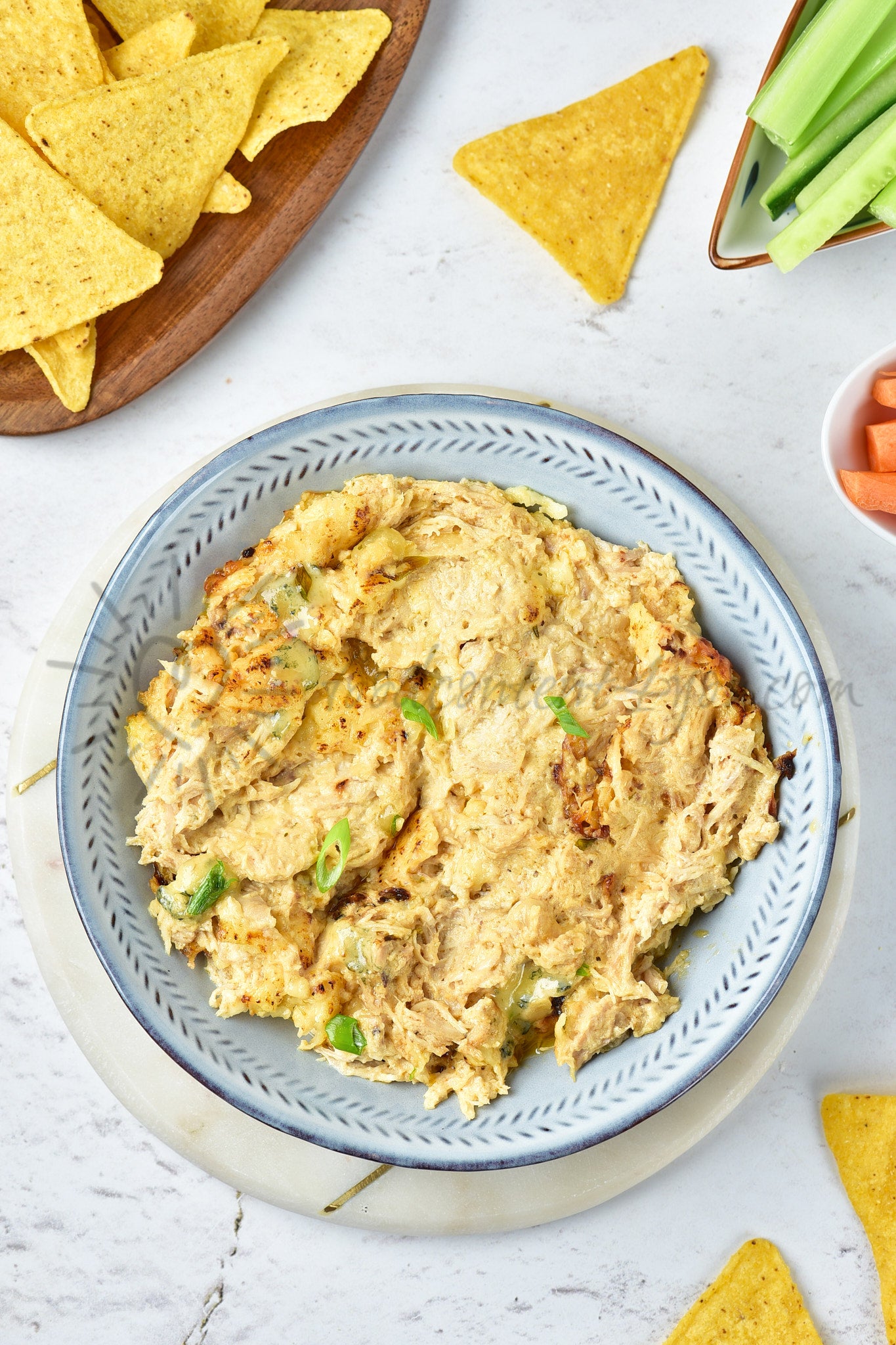 Lazy Turkey Buffalo Dip - Set 5 of 5
