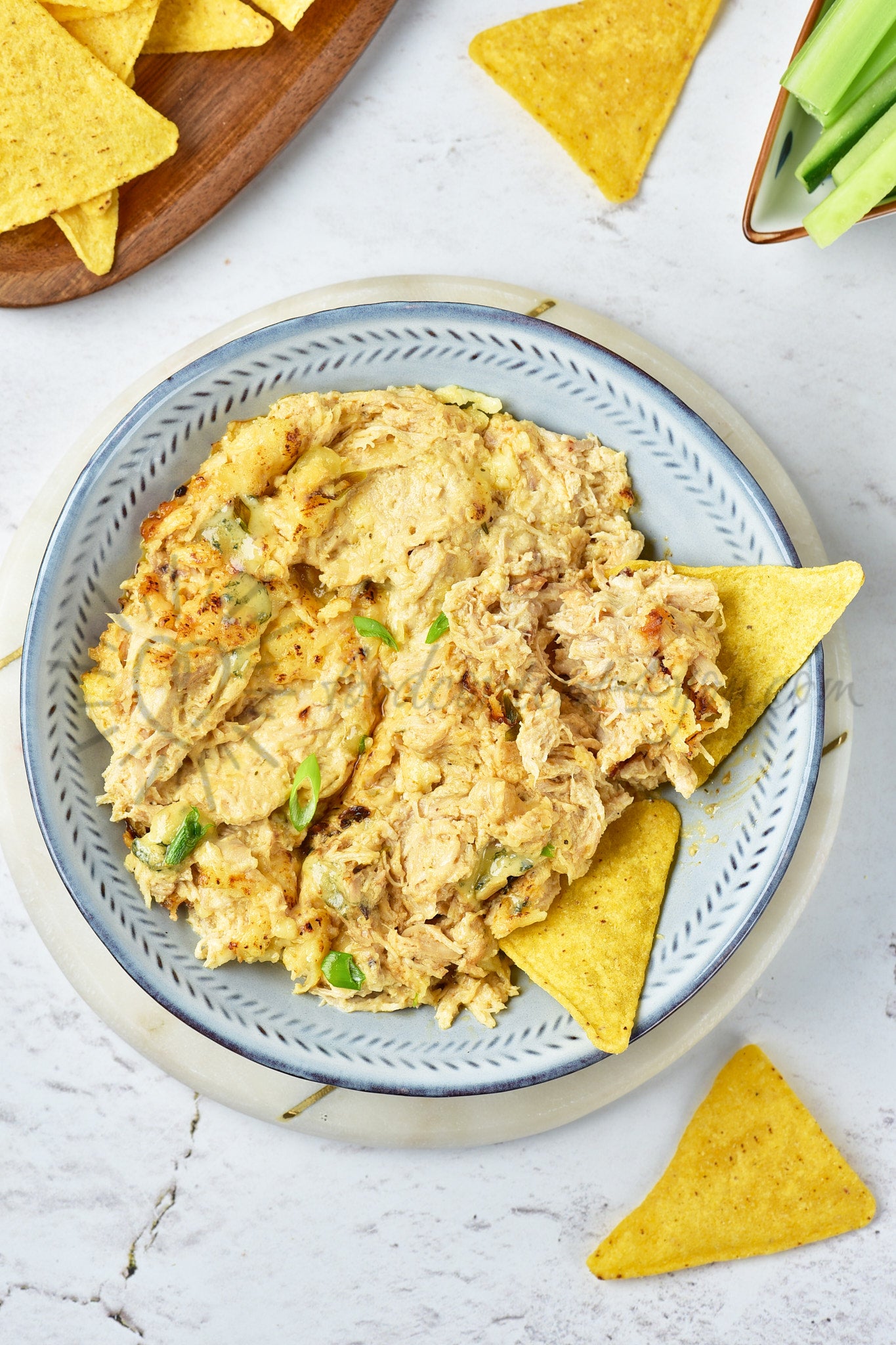 Lazy Turkey Buffalo Dip - Set 5 of 5