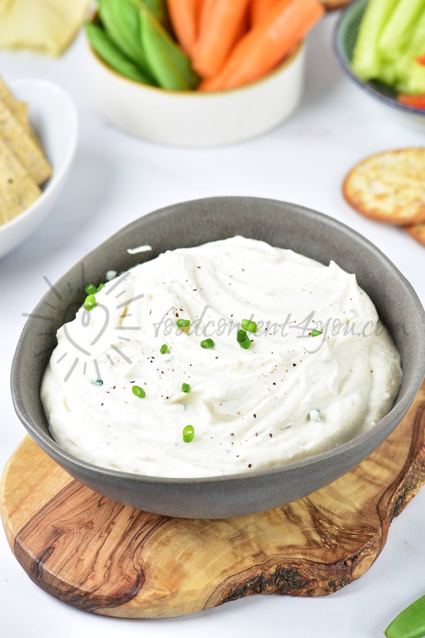 Cottage Cheese Ranch Dip - Set 3 of 5