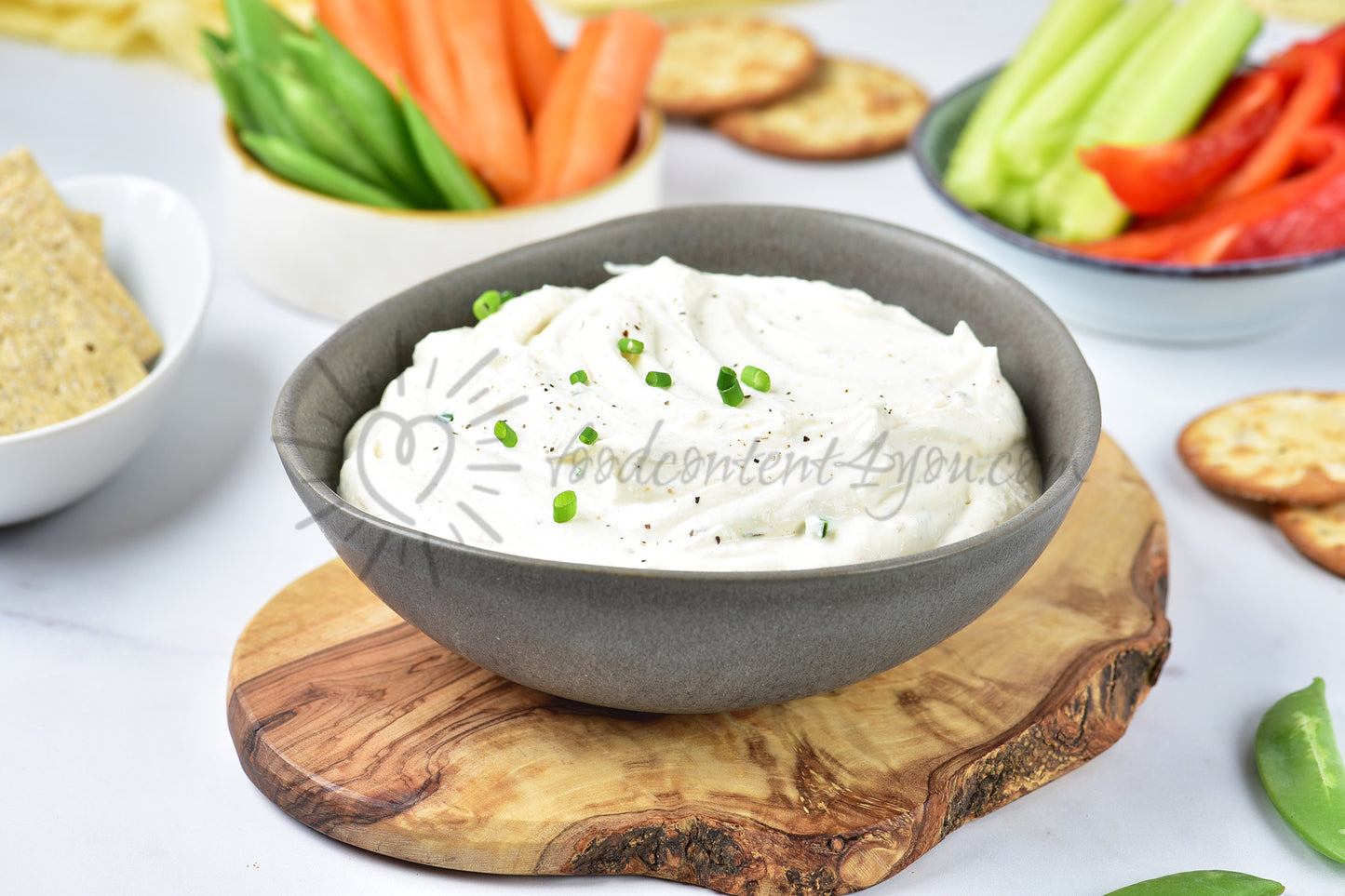 Cottage Cheese Ranch Dip - Set 3 of 5