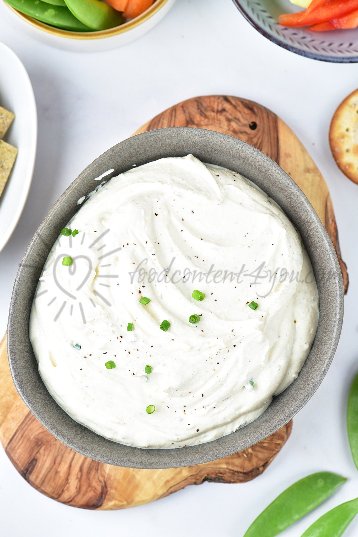 Cottage Cheese Ranch Dip - Set 3 of 5