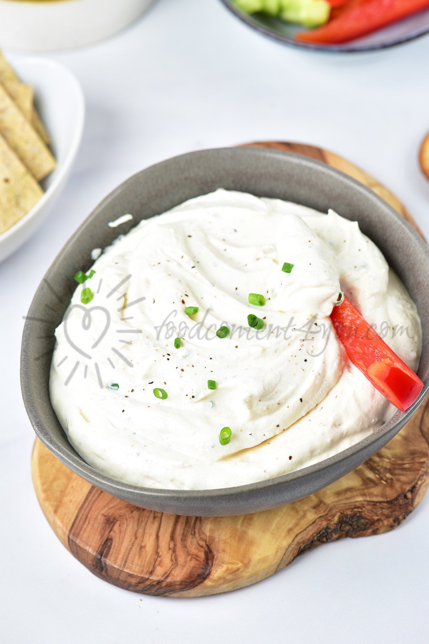 Cottage Cheese Ranch Dip - Set 3 of 5