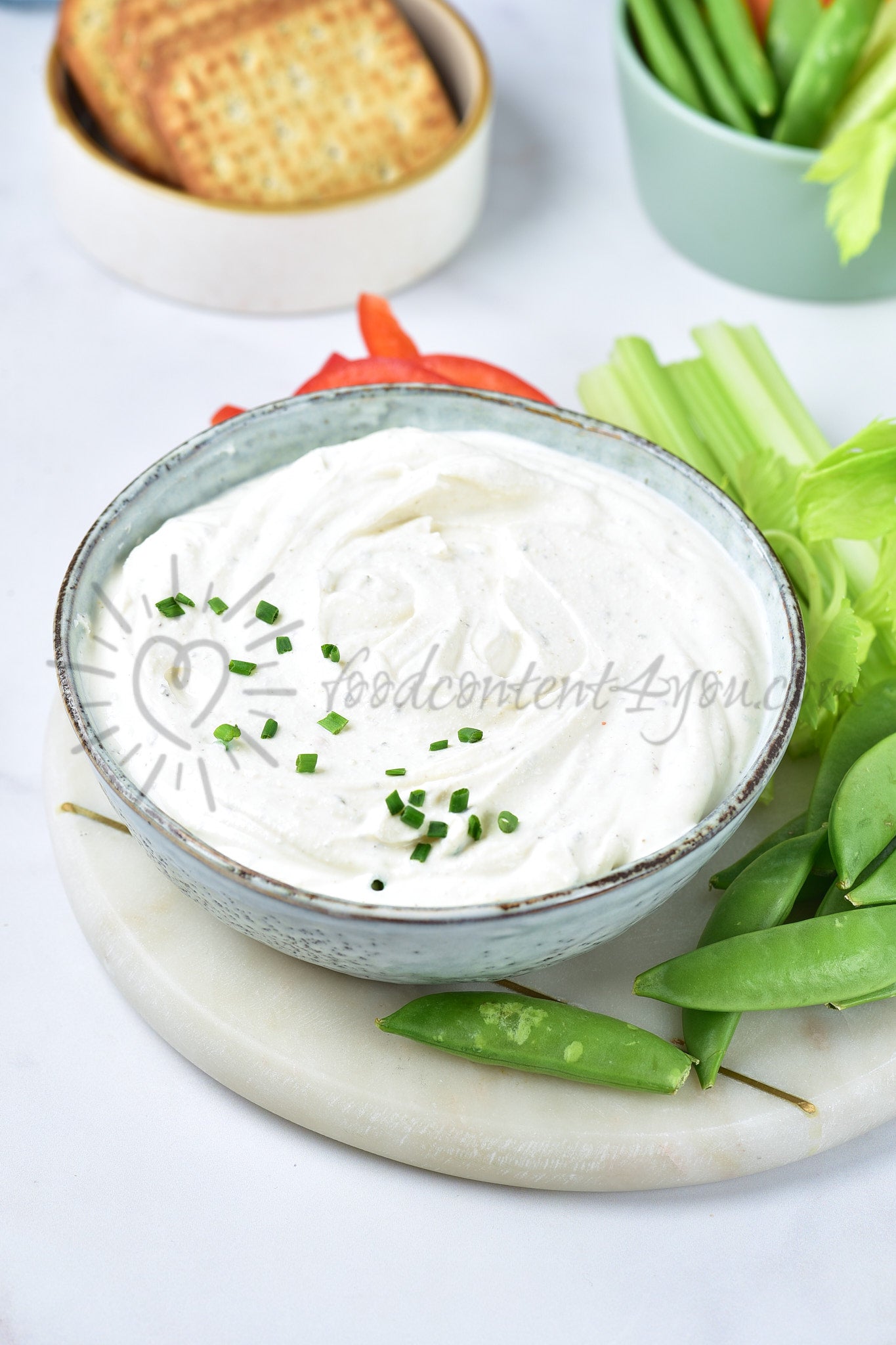 Cottage Cheese Ranch Dip - Set 5 of 5