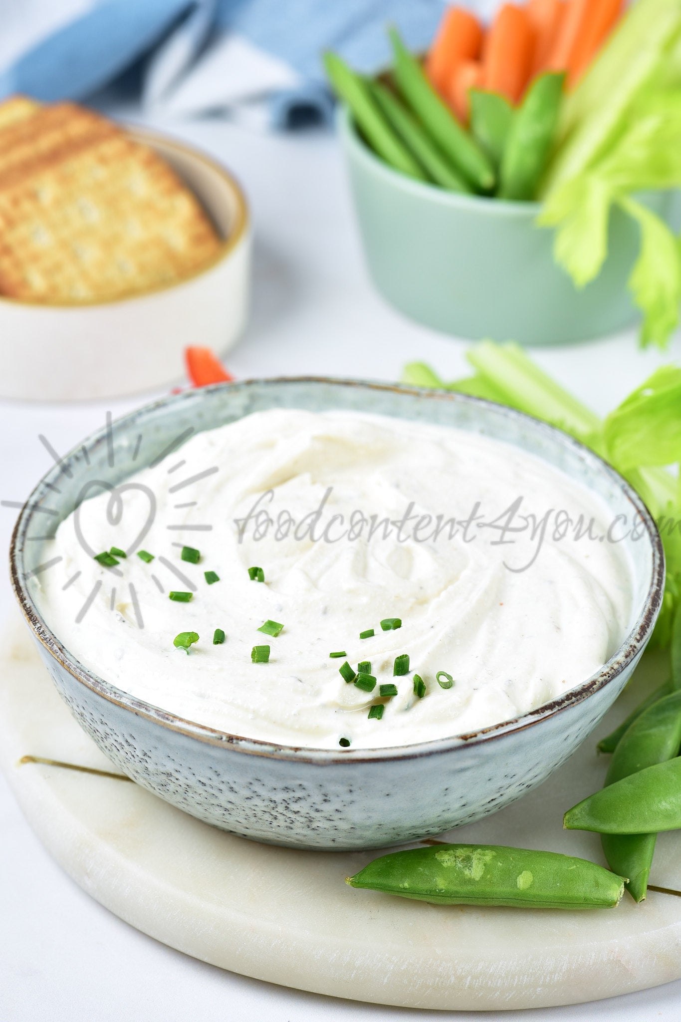 Cottage Cheese Ranch Dip - Set 5 of 5