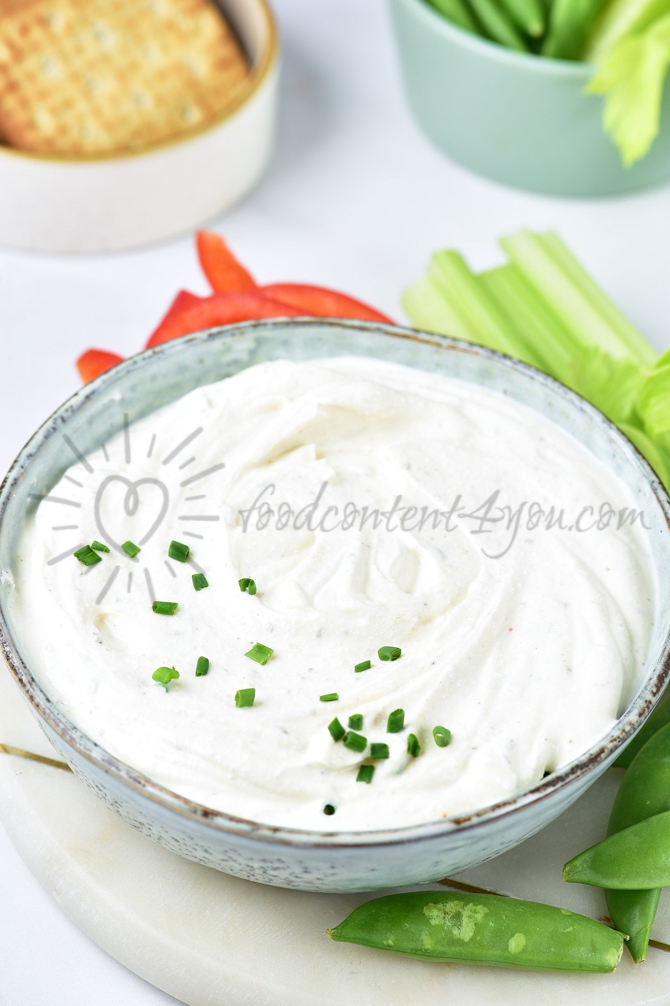 Cottage Cheese Ranch Dip - Set 5 of 5
