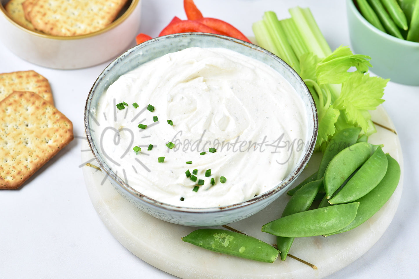 Cottage Cheese Ranch Dip - Set 5 of 5