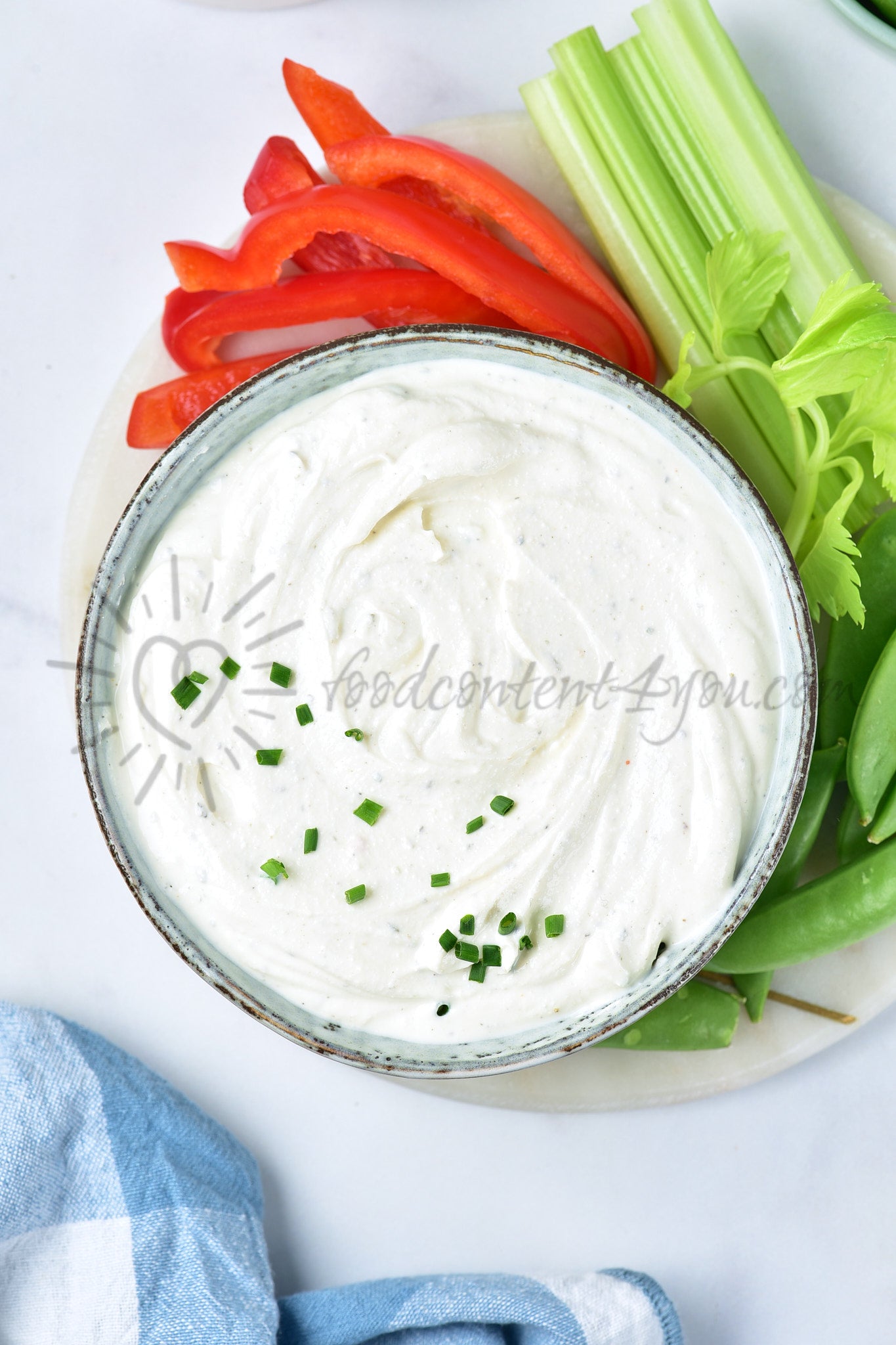 Cottage Cheese Ranch Dip - Set 5 of 5