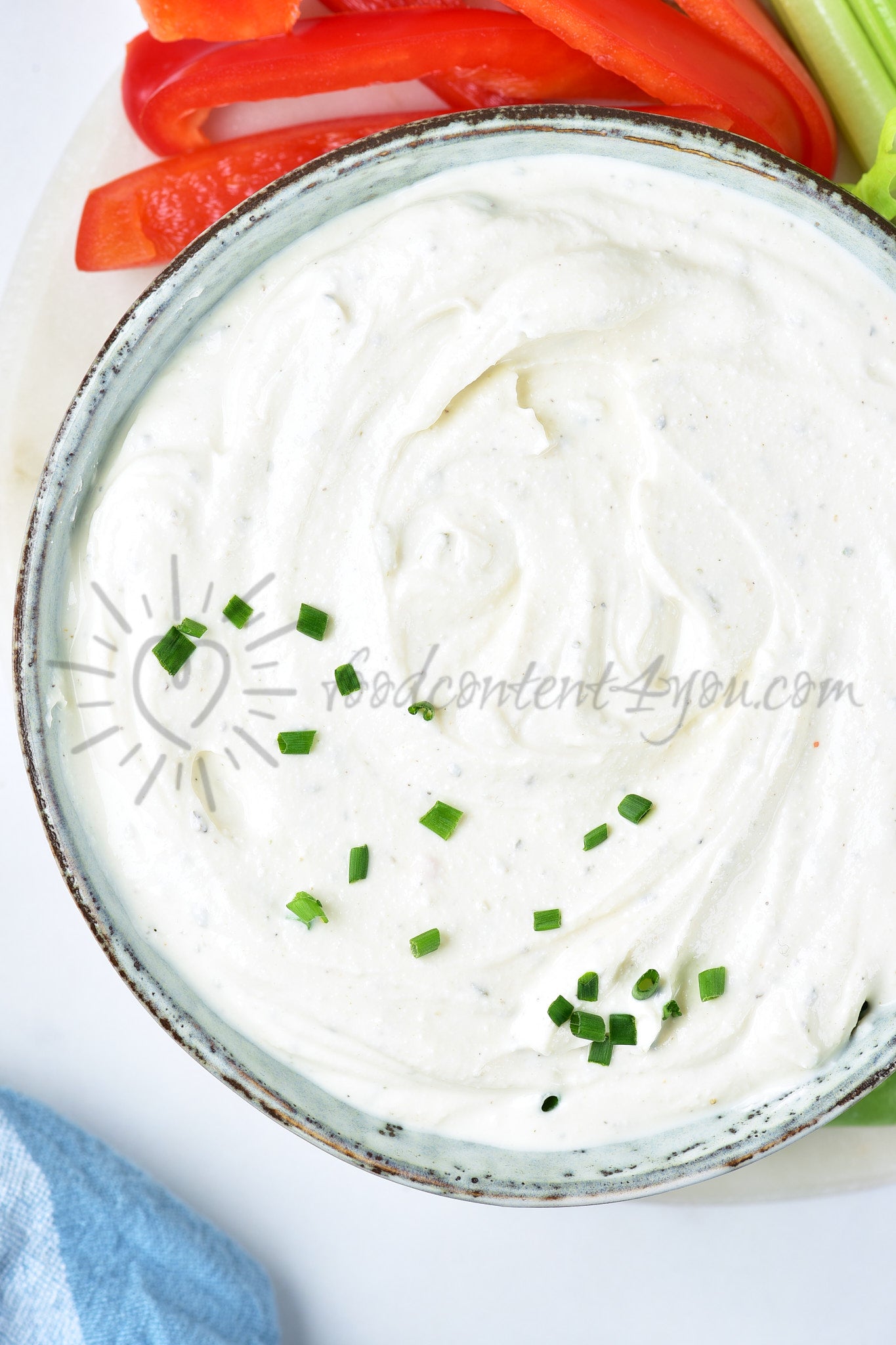 Cottage Cheese Ranch Dip - Set 5 of 5