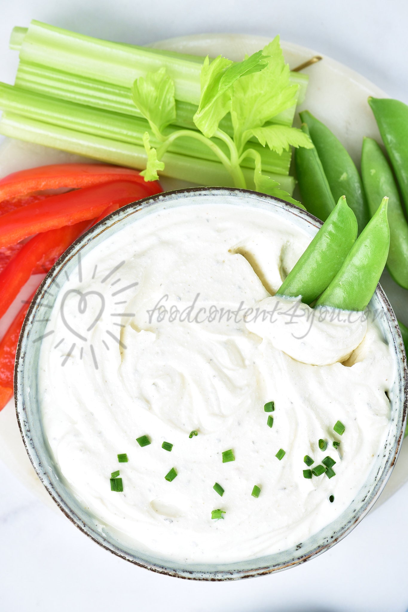 Cottage Cheese Ranch Dip - Set 5 of 5