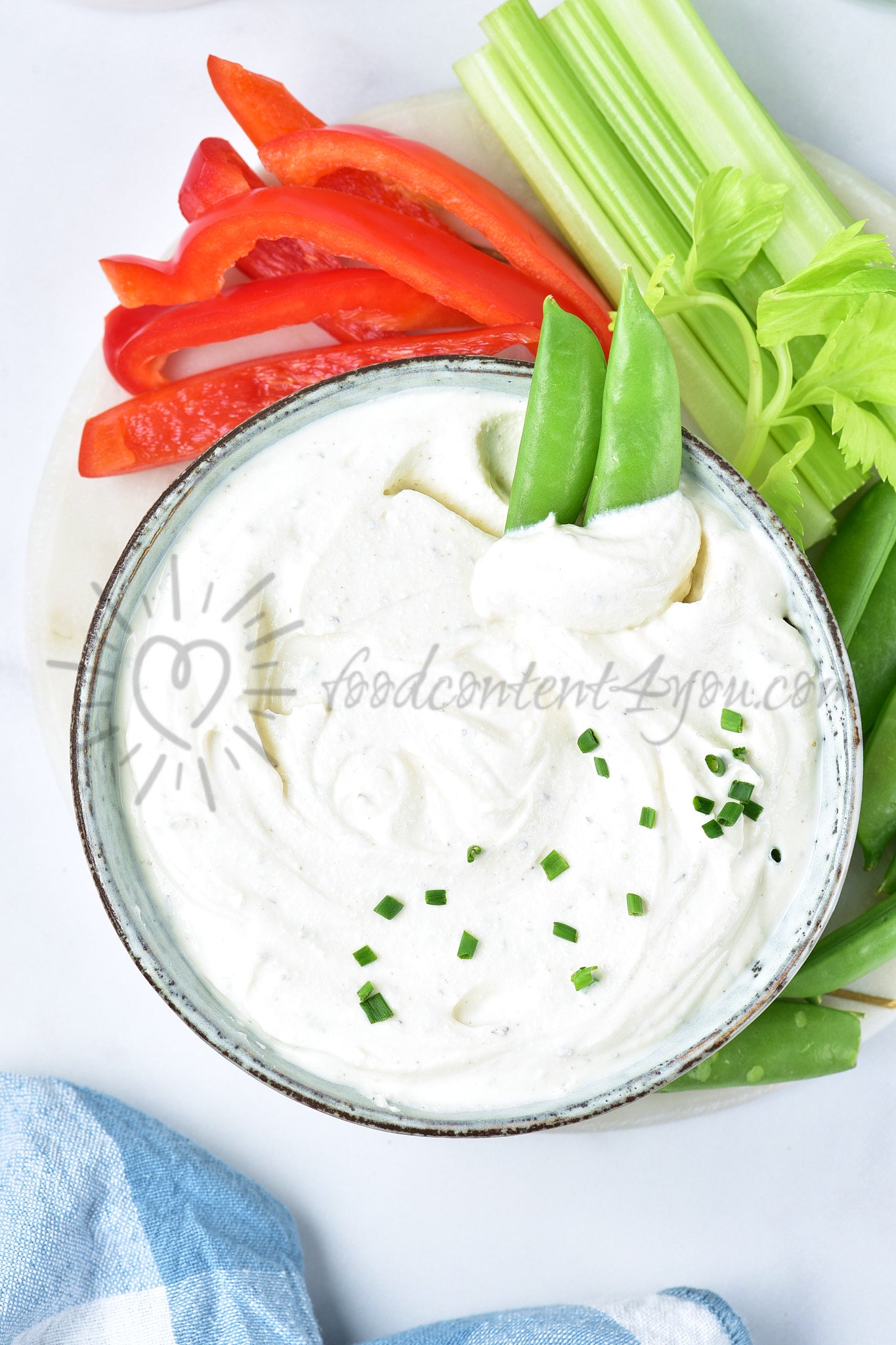 Cottage Cheese Ranch Dip - Set 5 of 5