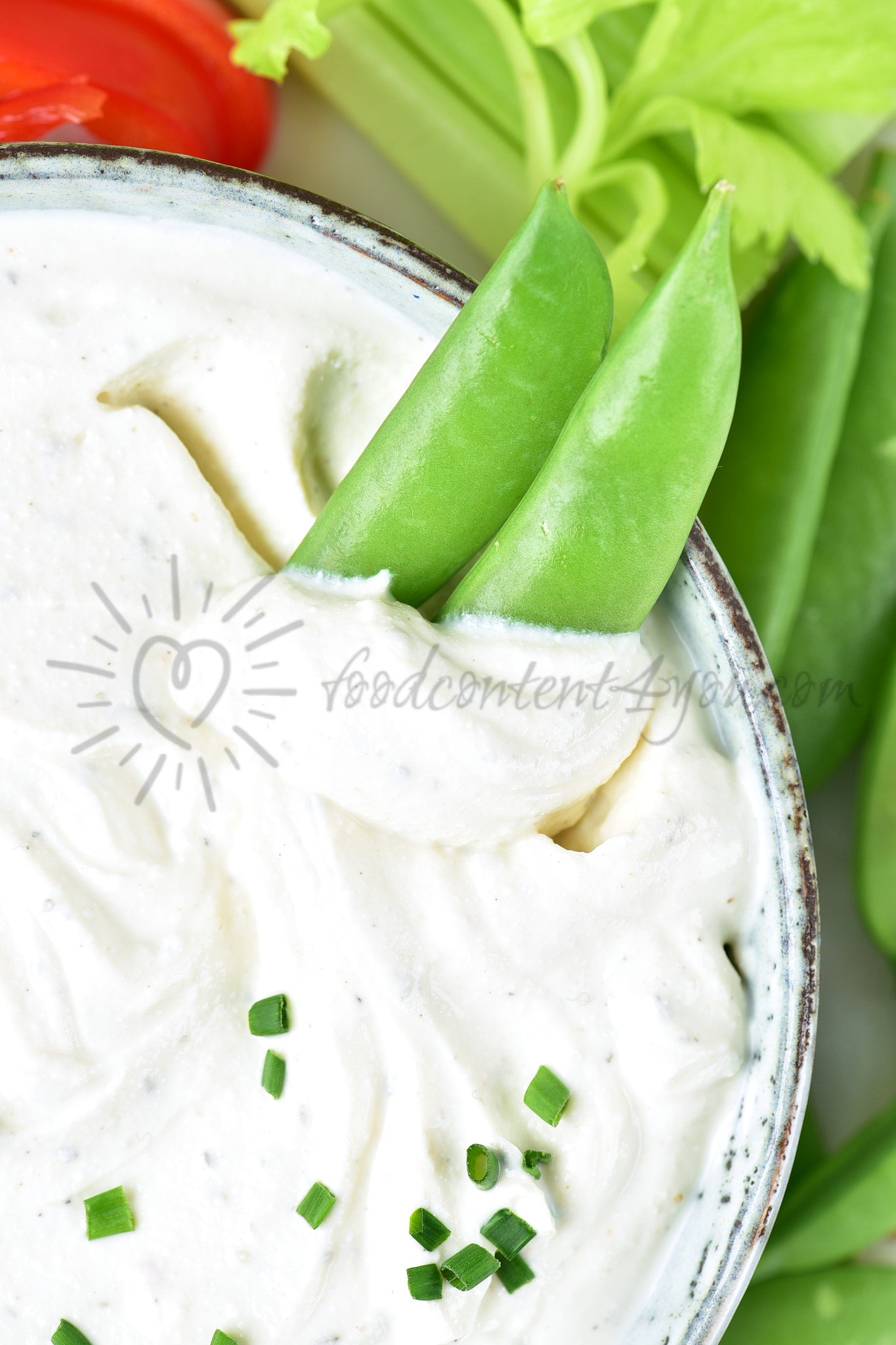 Cottage Cheese Ranch Dip - Set 5 of 5
