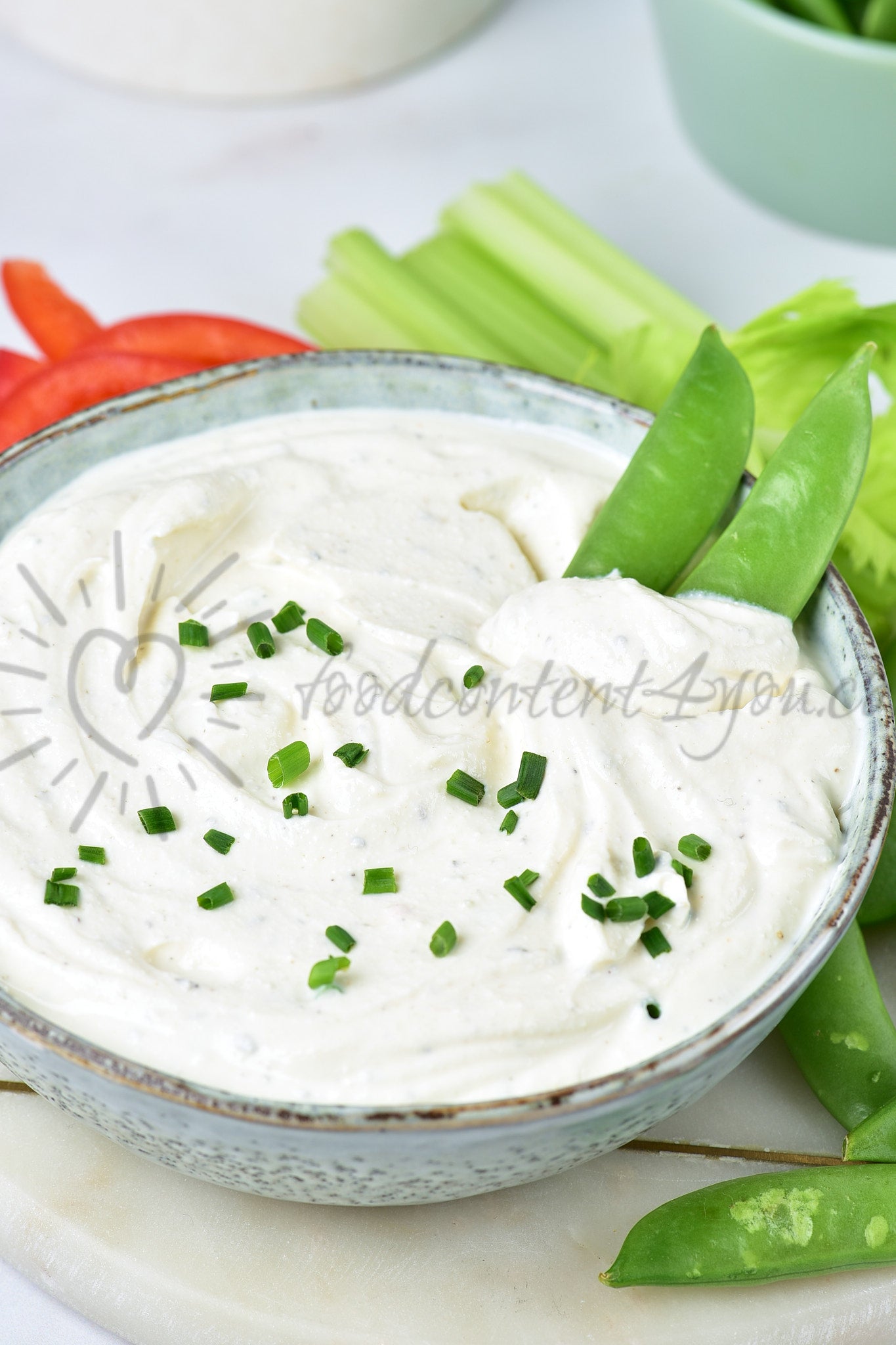 Cottage Cheese Ranch Dip - Set 5 of 5