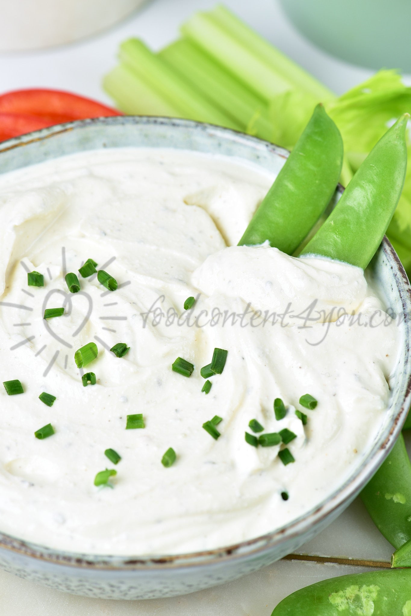 Cottage Cheese Ranch Dip - Set 5 of 5