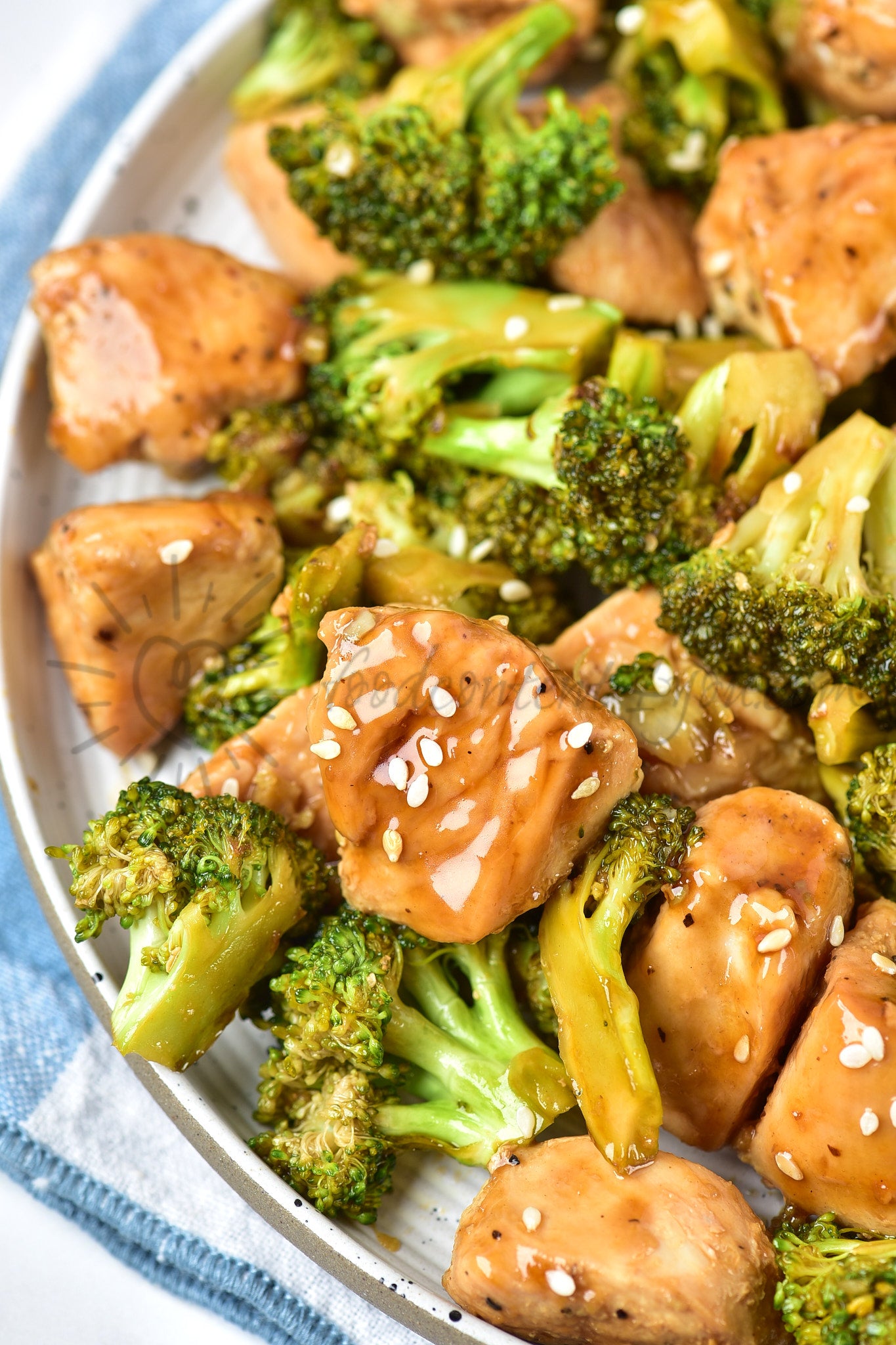 Chicken and Broccoli - Set 2 of 5