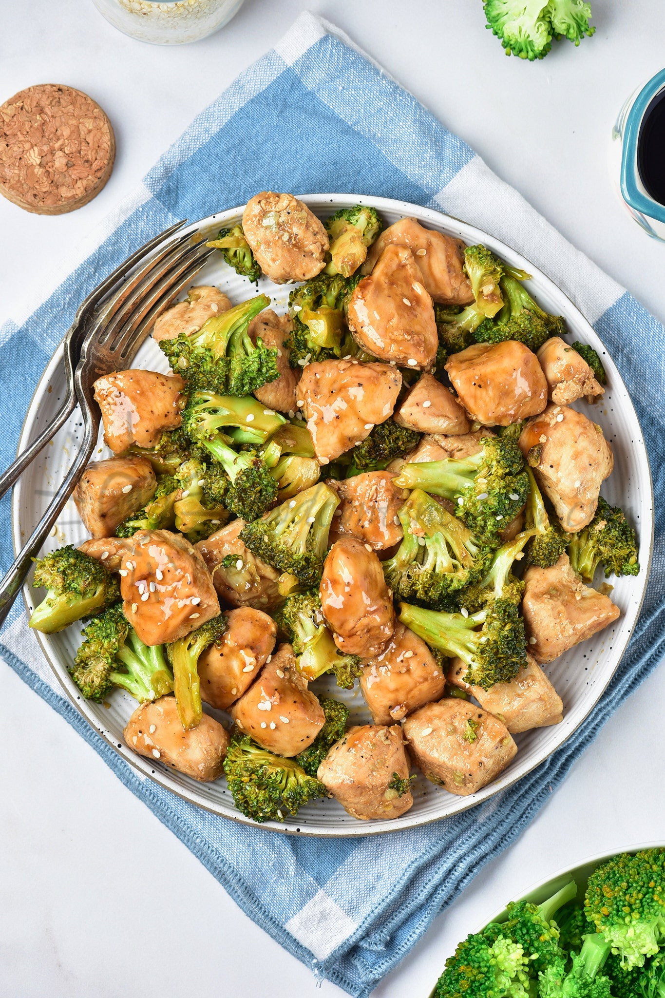 Chicken and Broccoli - Set 2 of 5