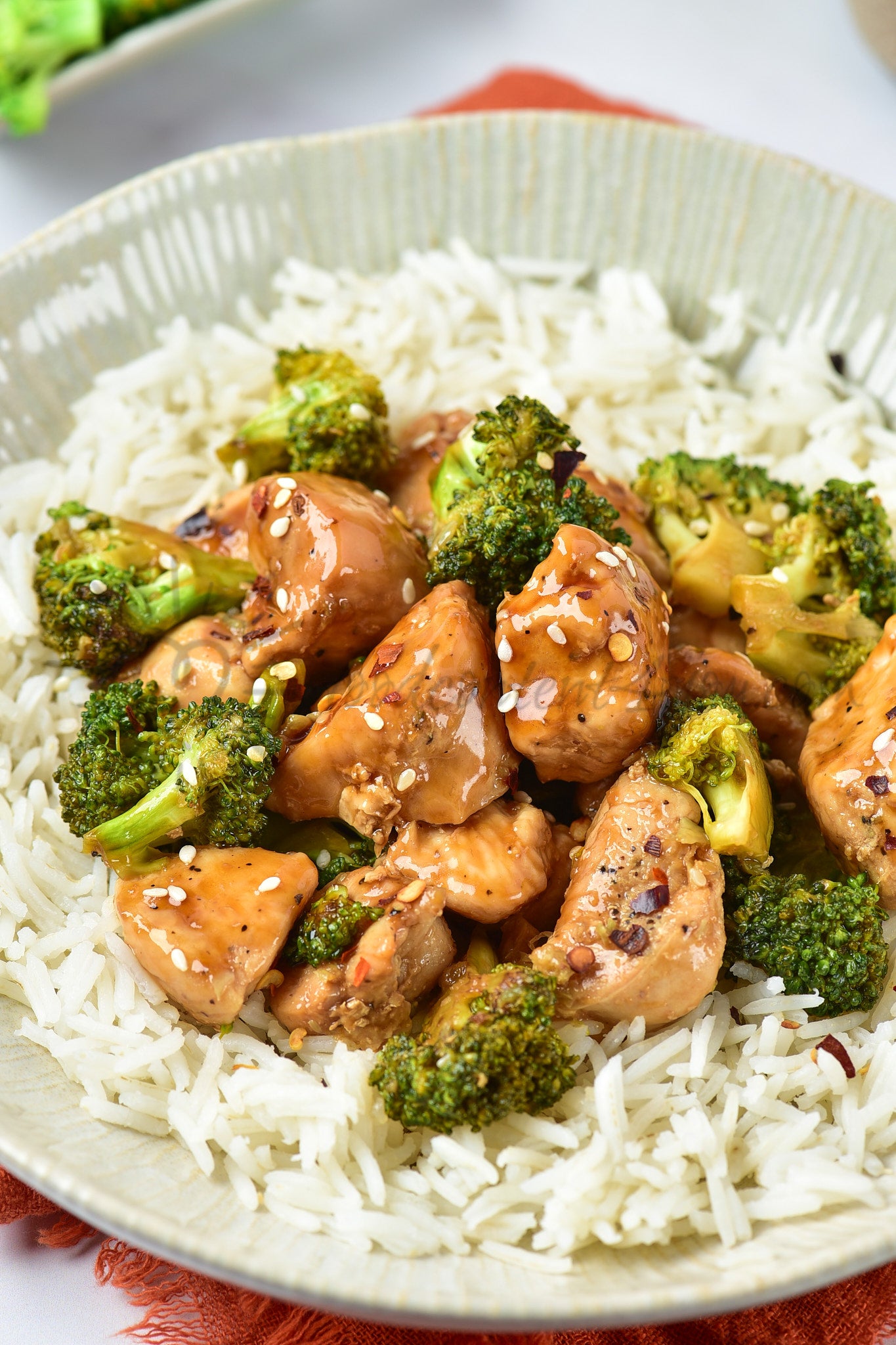 Chicken and Broccoli - Set 4 of 5