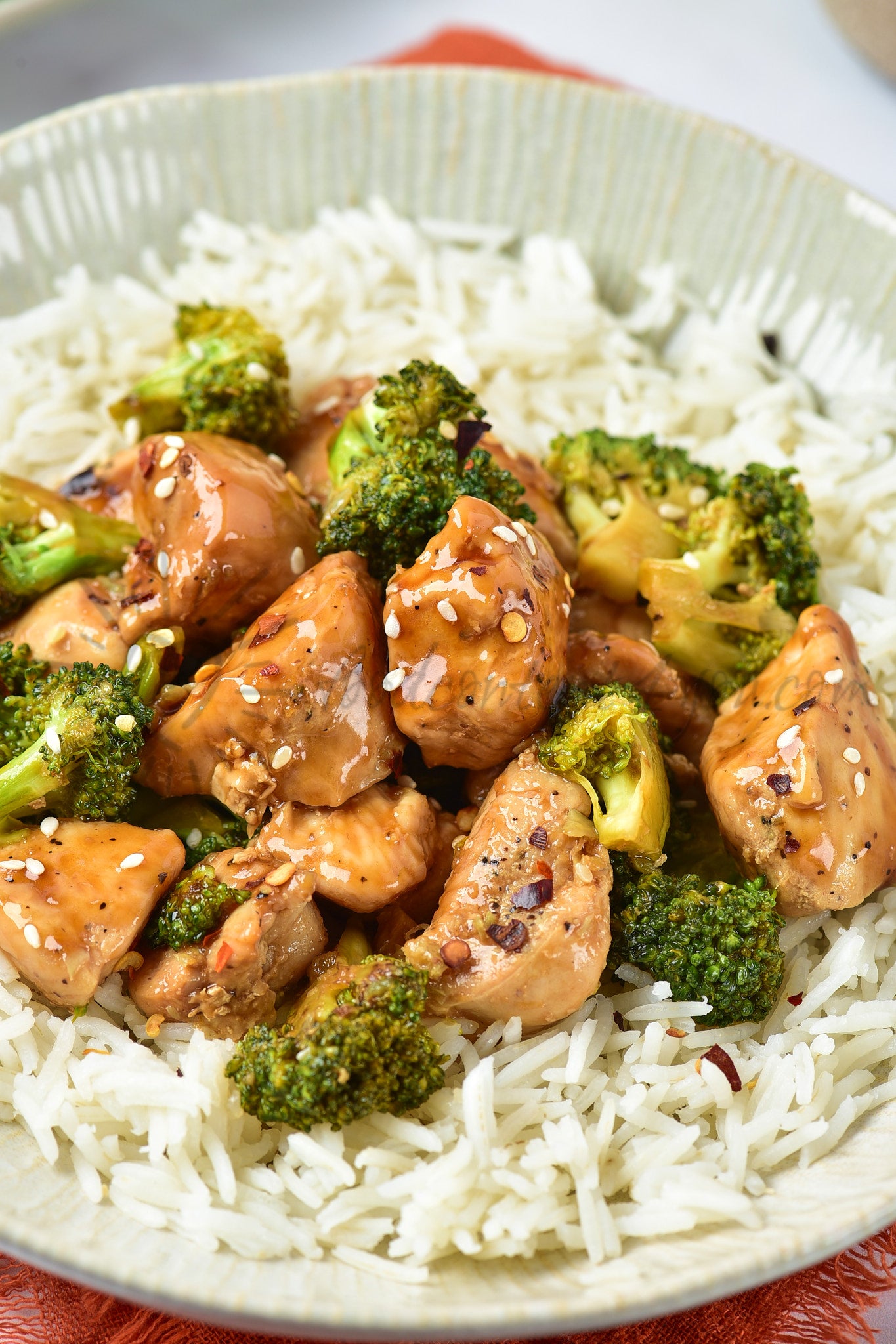 Chicken and Broccoli - Set 4 of 5