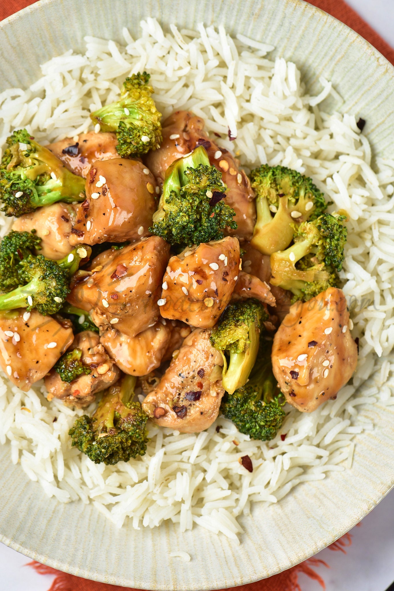 Chicken and Broccoli - Set 4 of 5