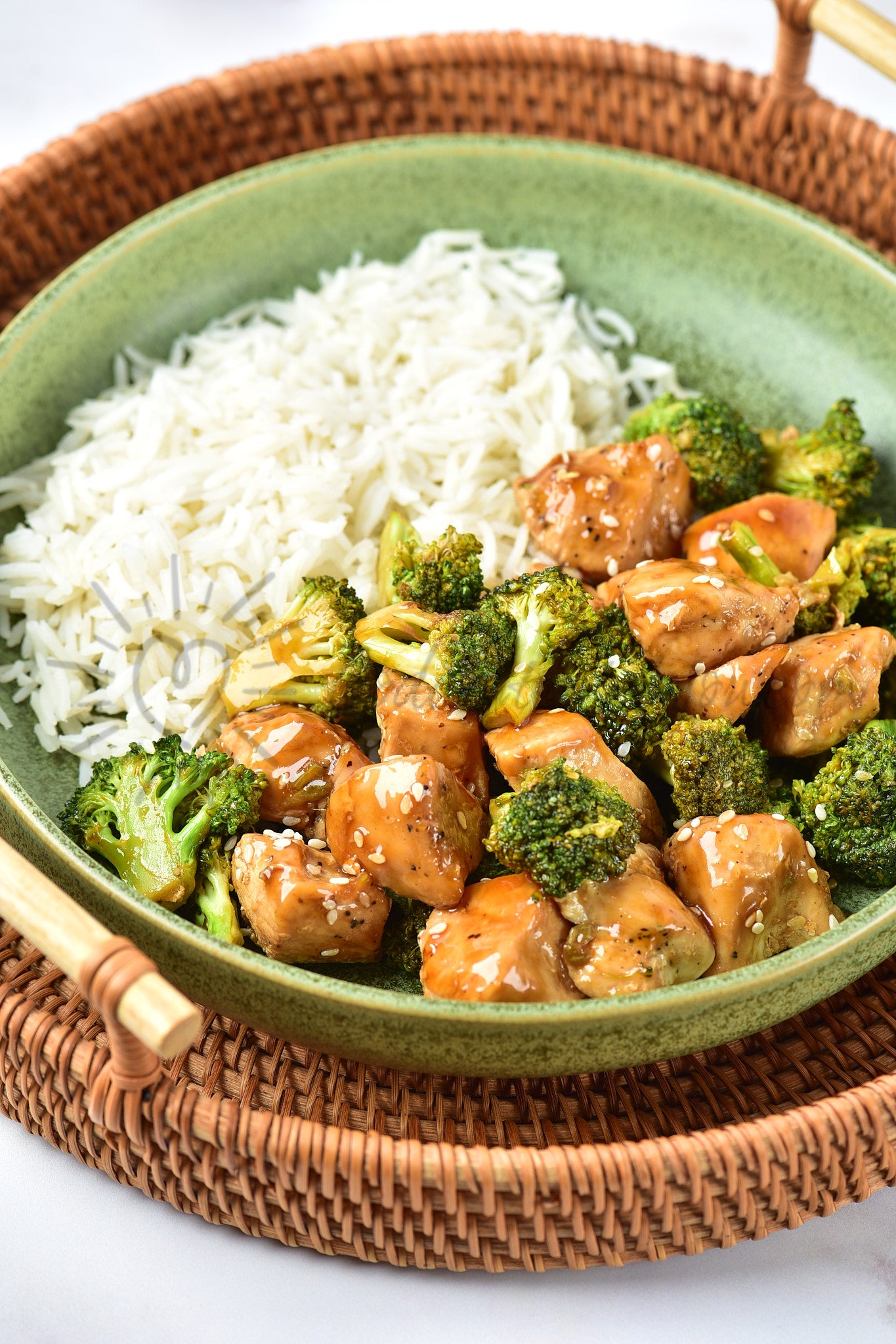 Chicken and Broccoli - Set 5 of 5