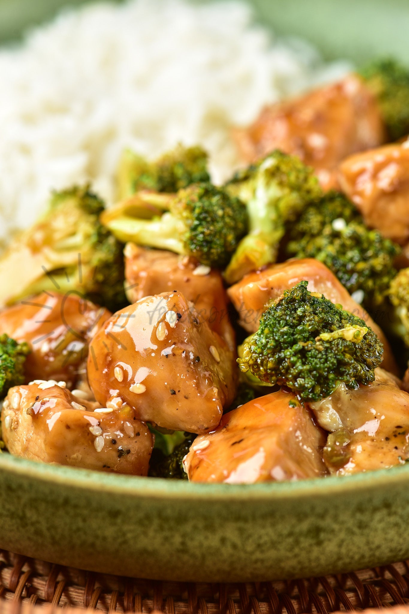 Chicken and Broccoli - Set 5 of 5