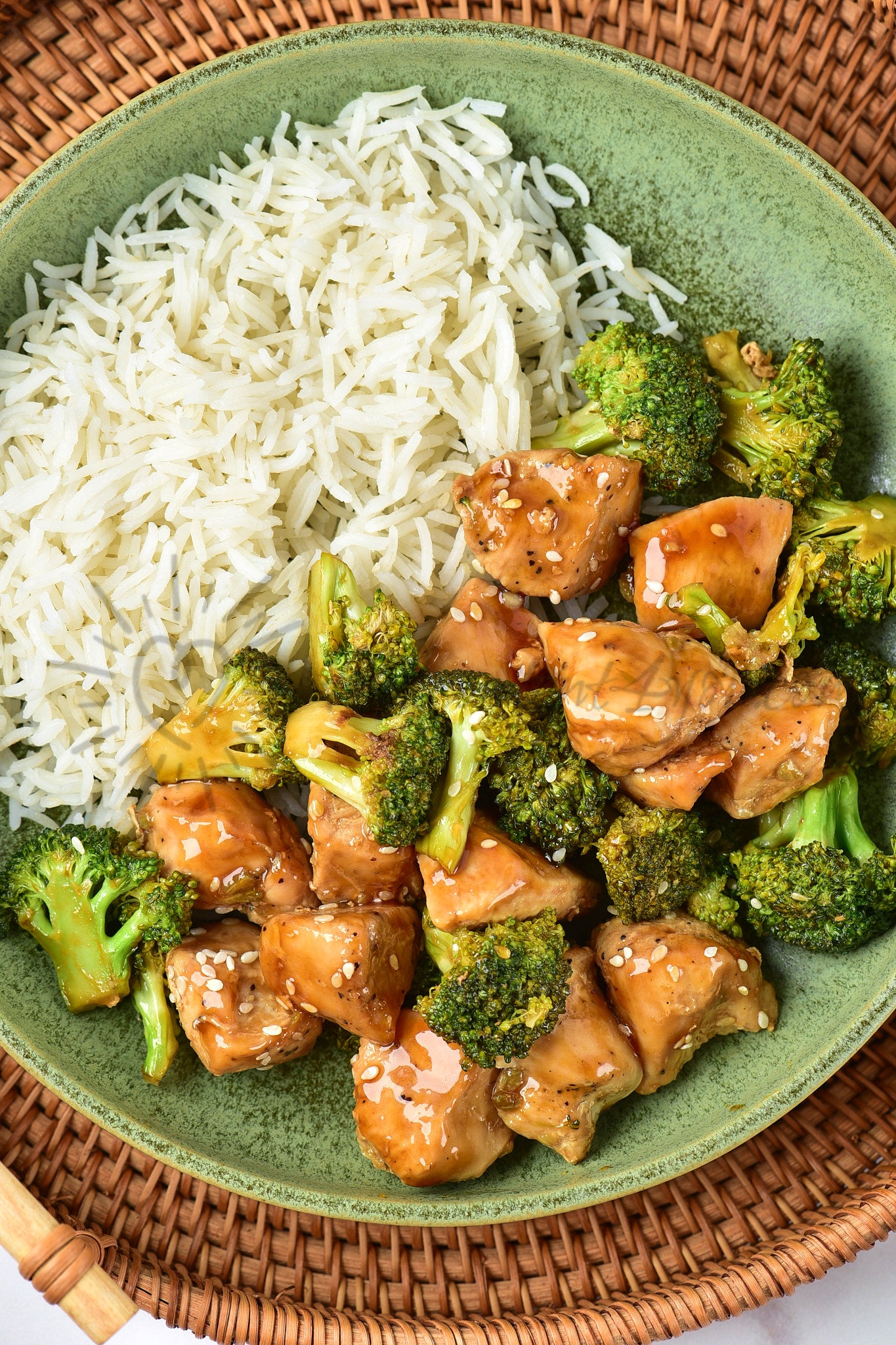 Chicken and Broccoli - Set 5 of 5