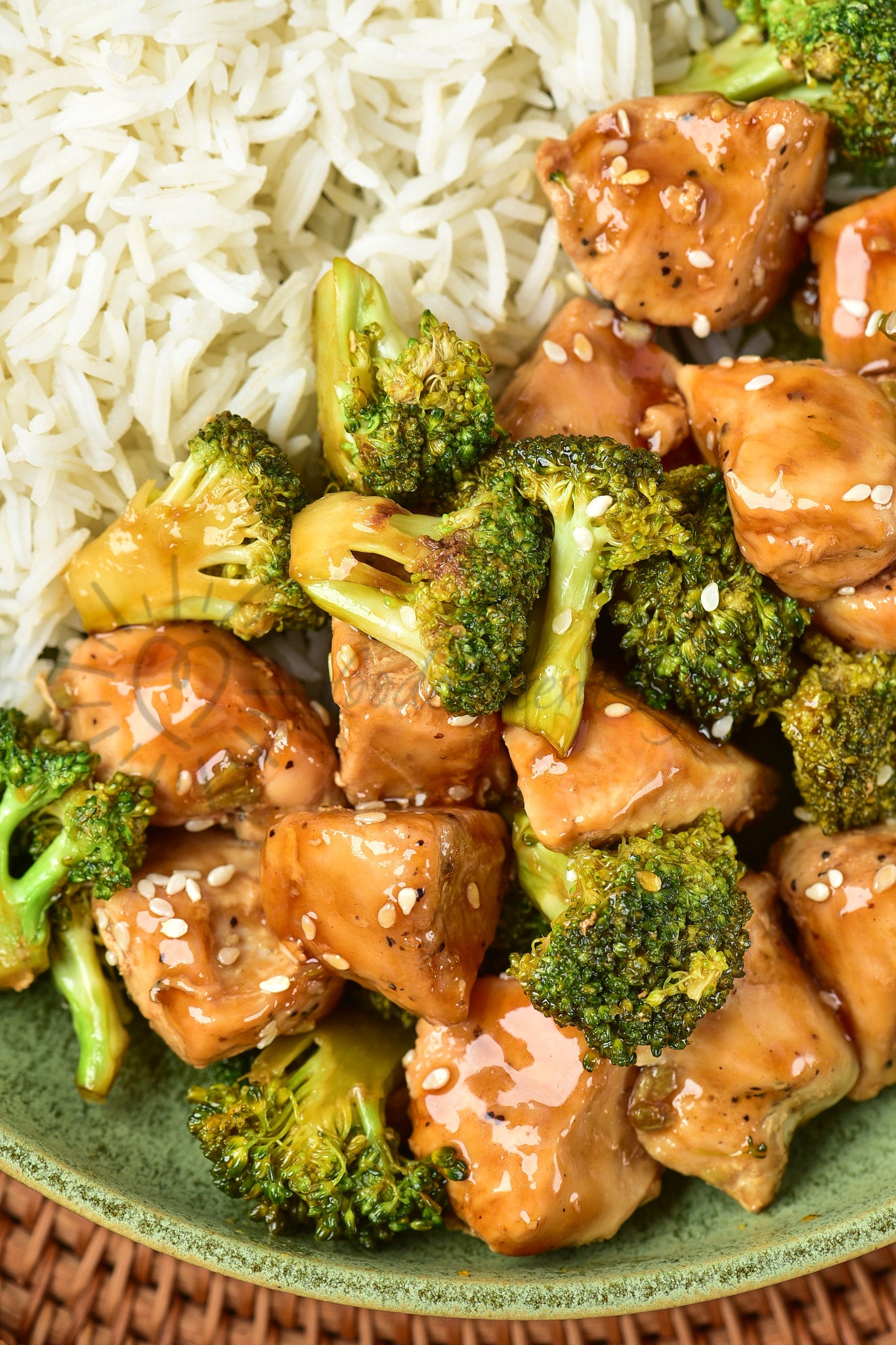 Chicken and Broccoli - Set 5 of 5