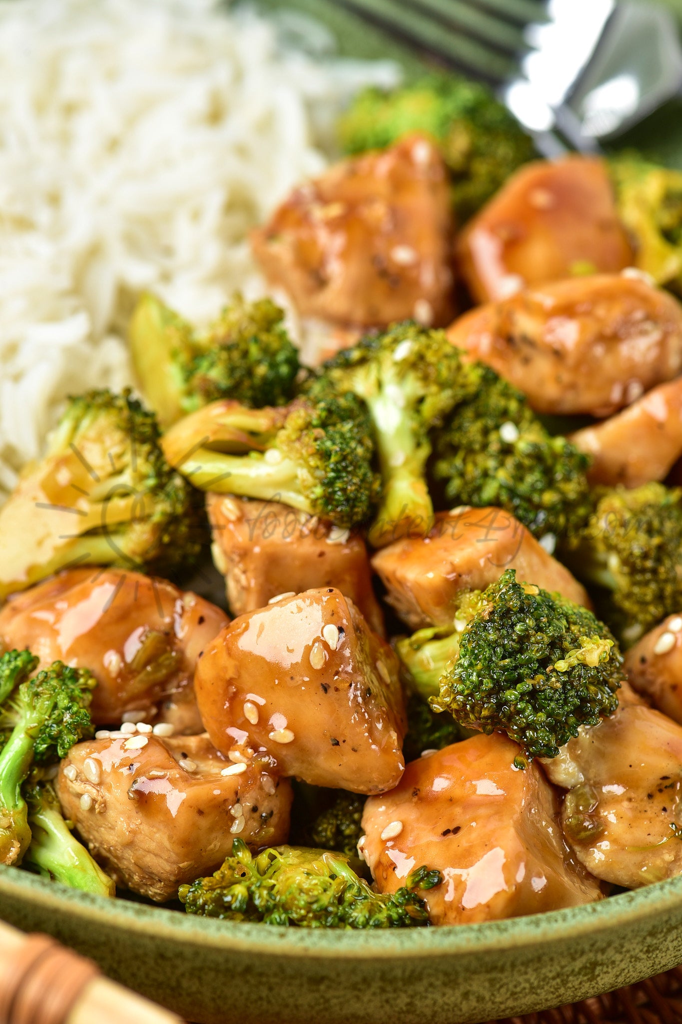 Chicken and Broccoli - Set 5 of 5