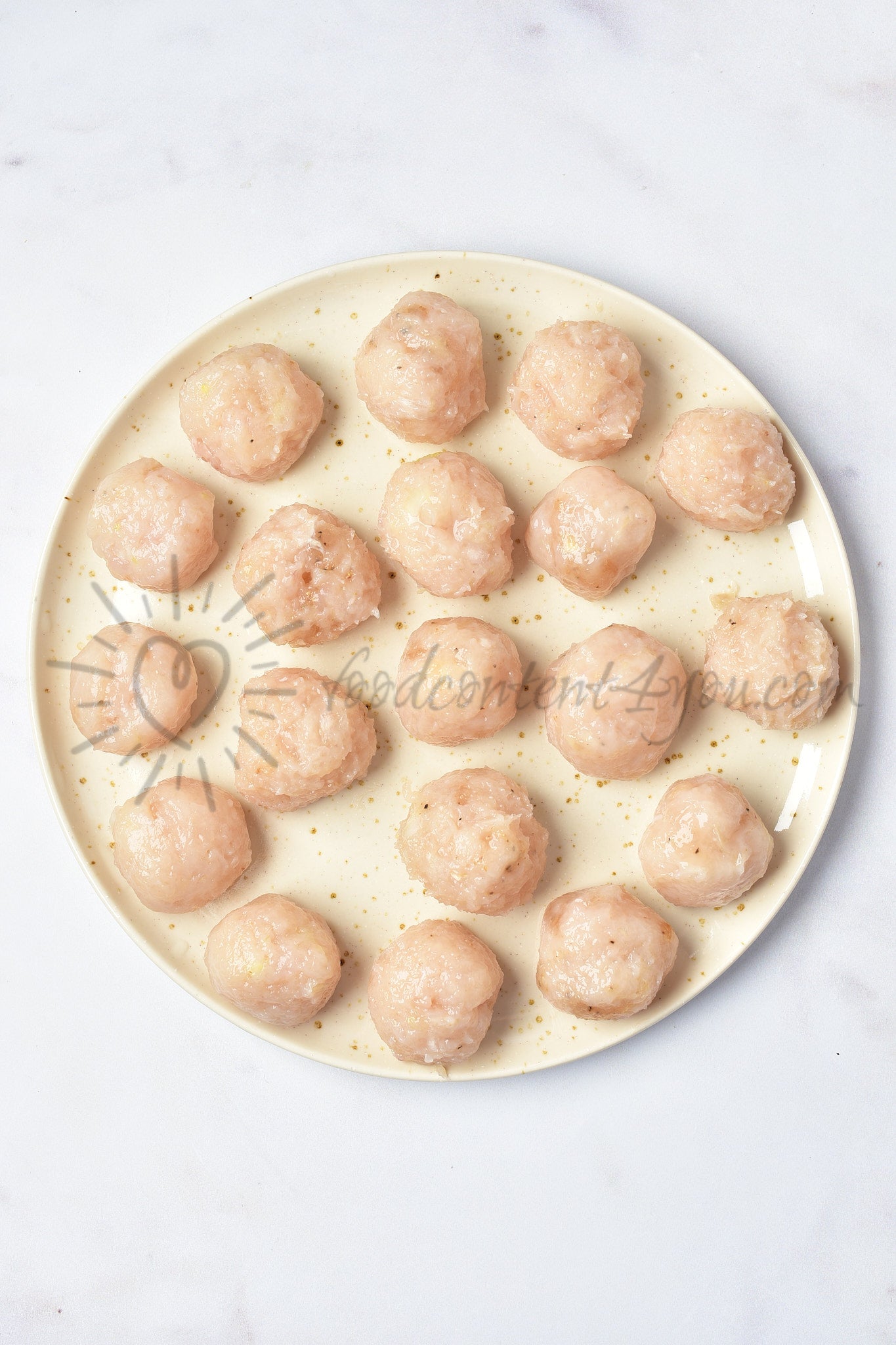 Chicken Meatball Soup - Set 4 of 5