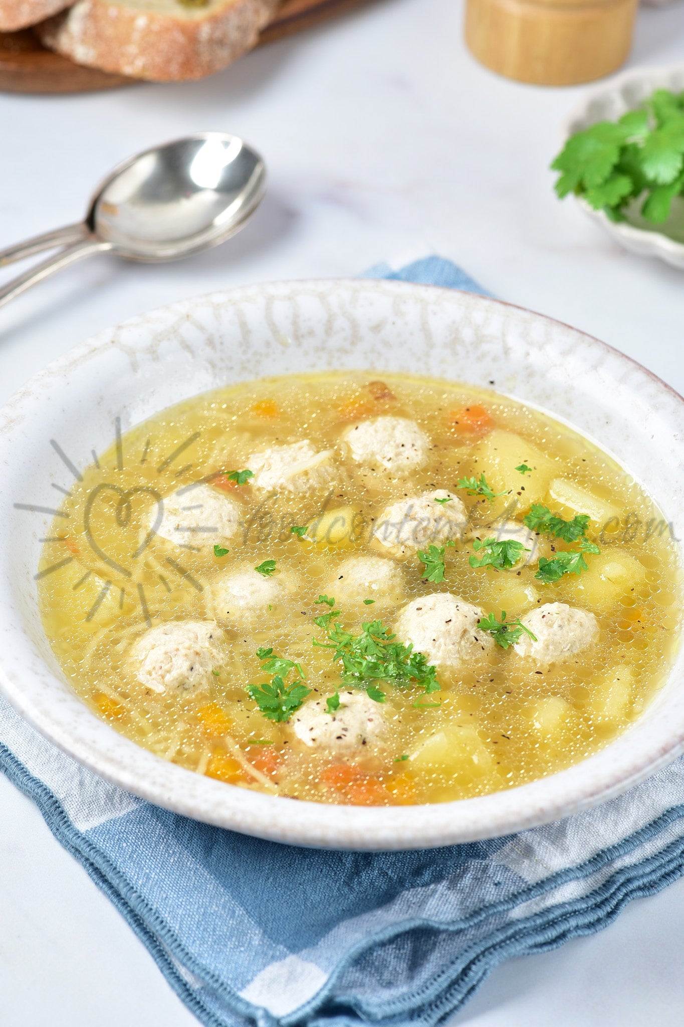 Chicken Meatball Soup - Set 1 of 5