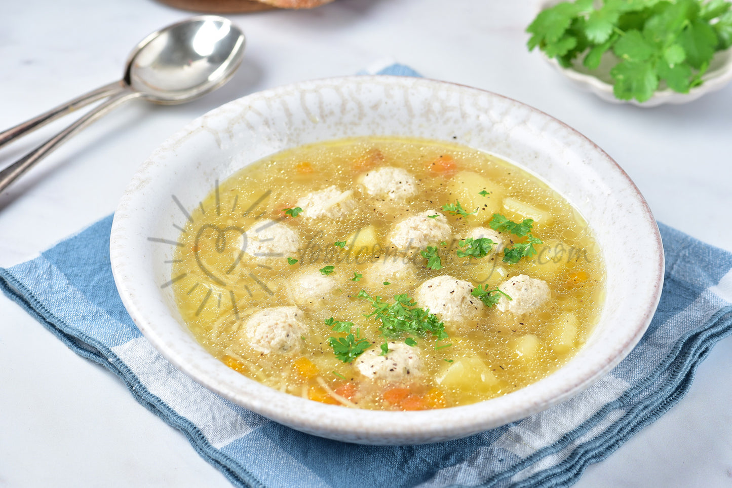 Chicken Meatball Soup - Set 1 of 5