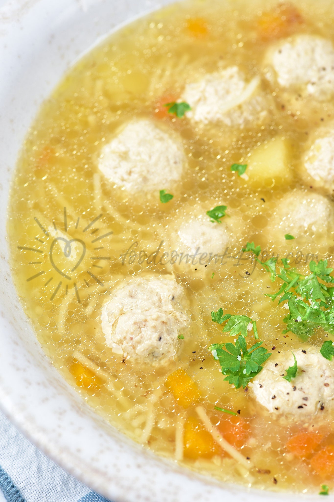 Chicken Meatball Soup - Set 1 of 5
