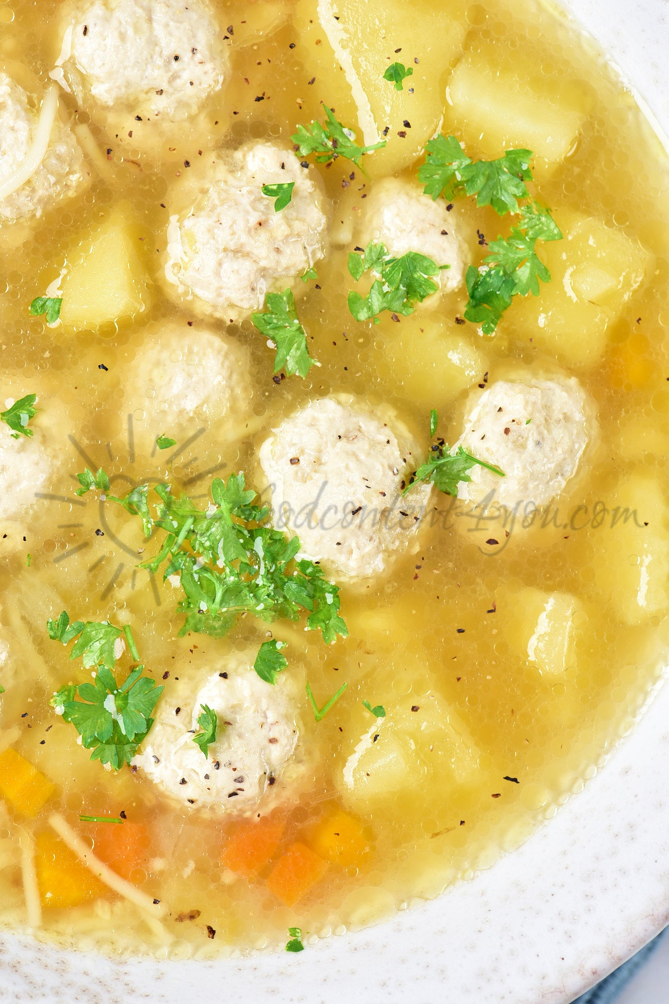 Chicken Meatball Soup - Set 1 of 5